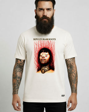 Camiseta Off-White Sepultura – Roots