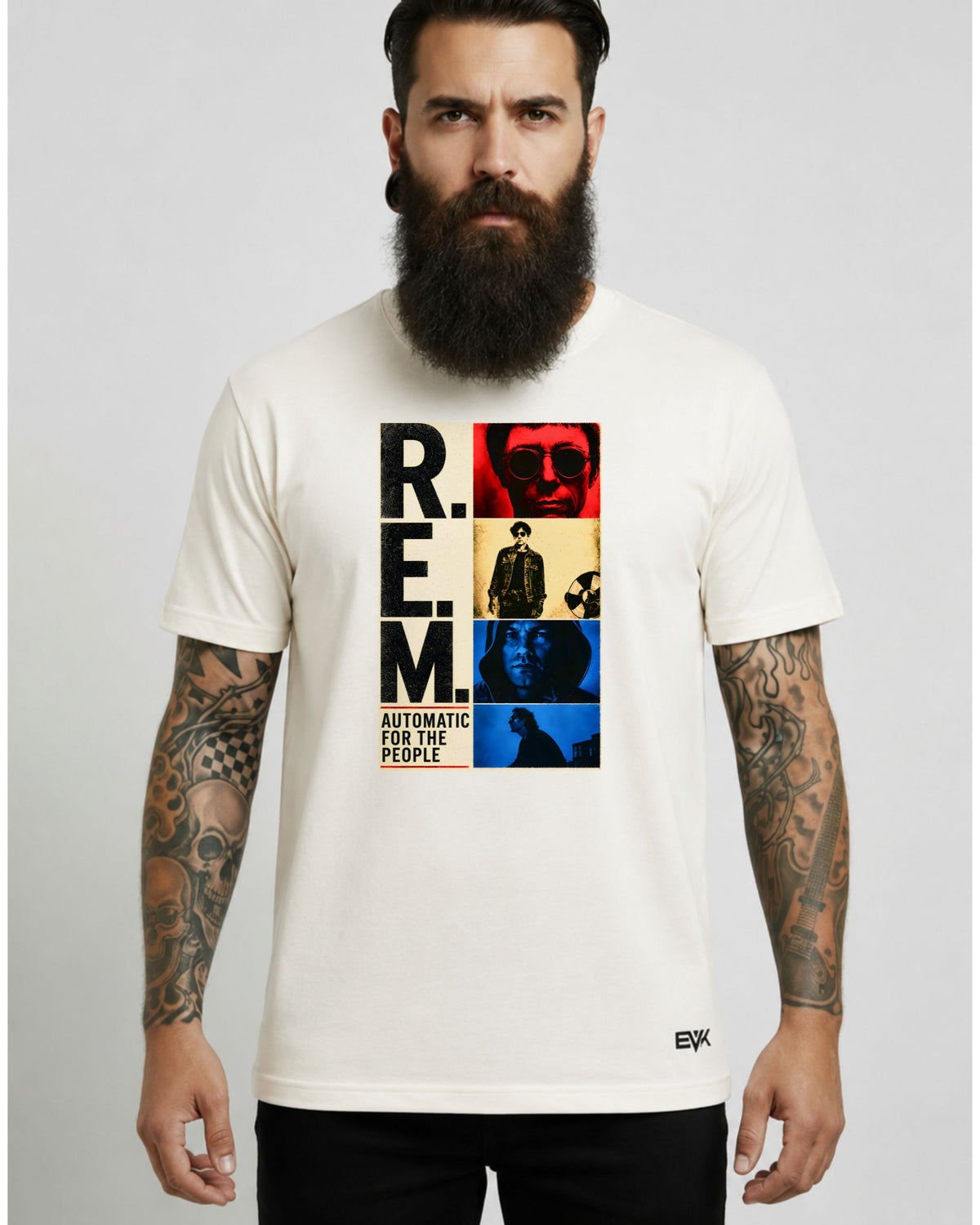 Camiseta Off-White R.E.M. – Automatic for the People