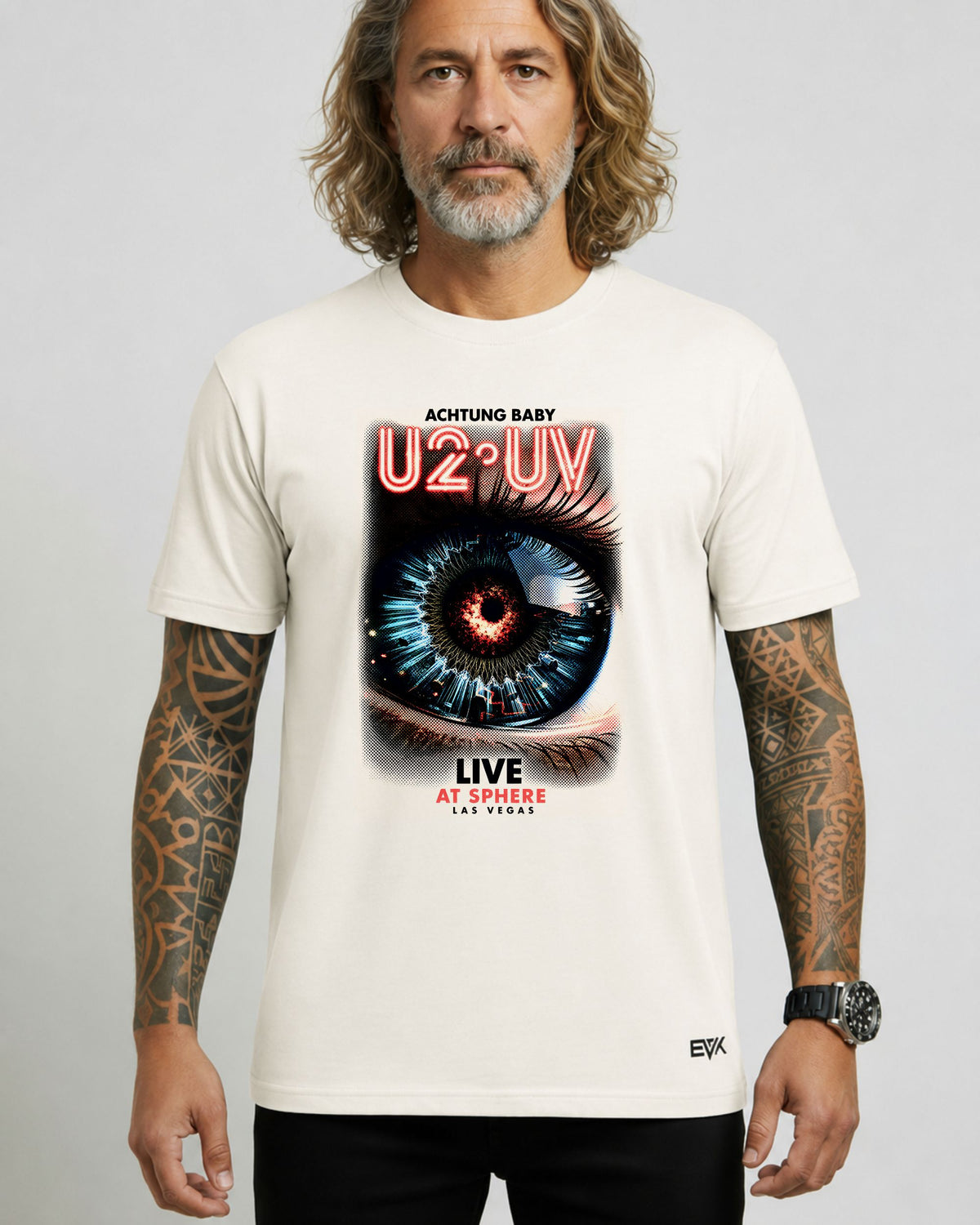 Camiseta Off-White U2 – Achtung Baby