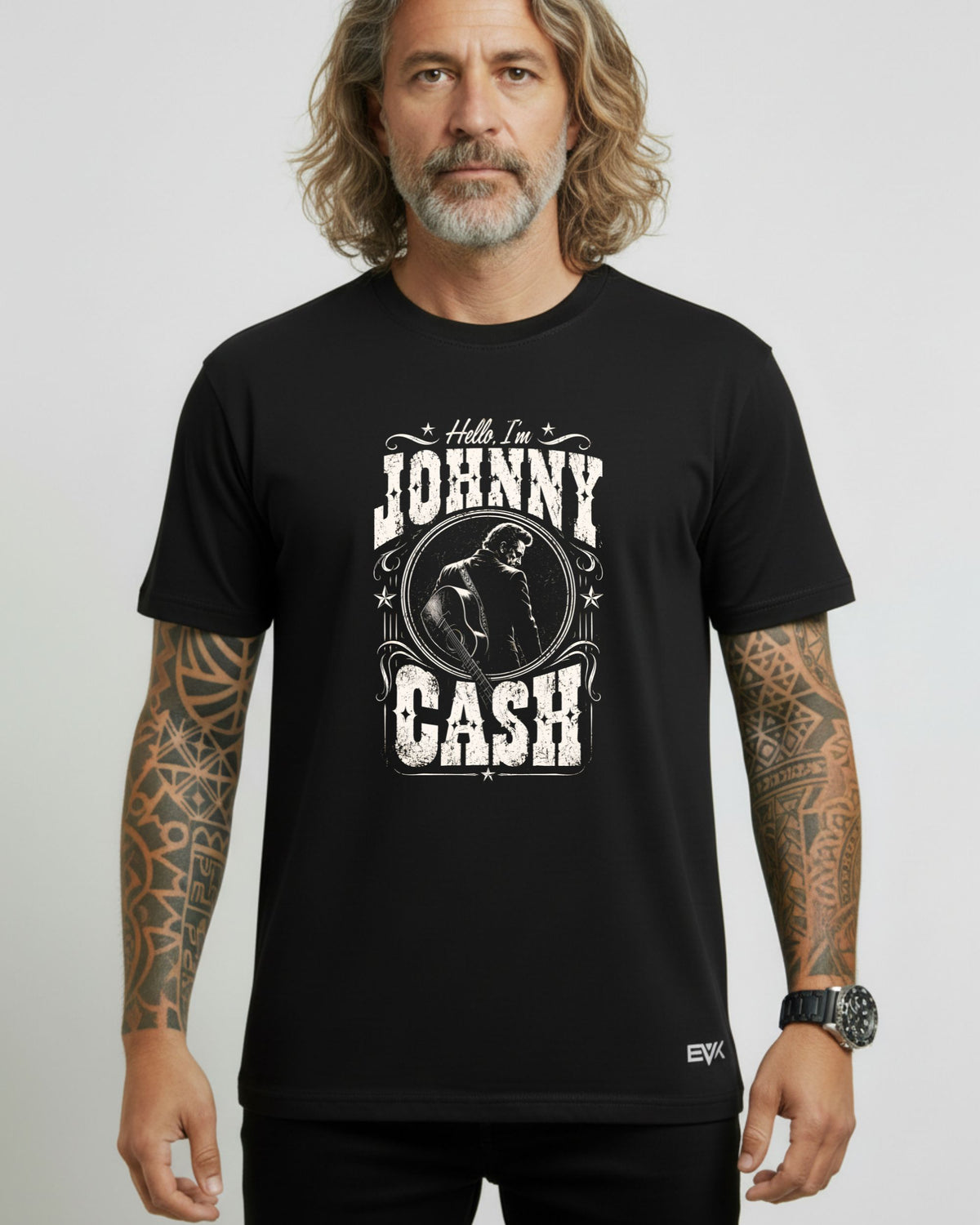 Camiseta Johnny Cash – Hello, I'm Johnny Cash