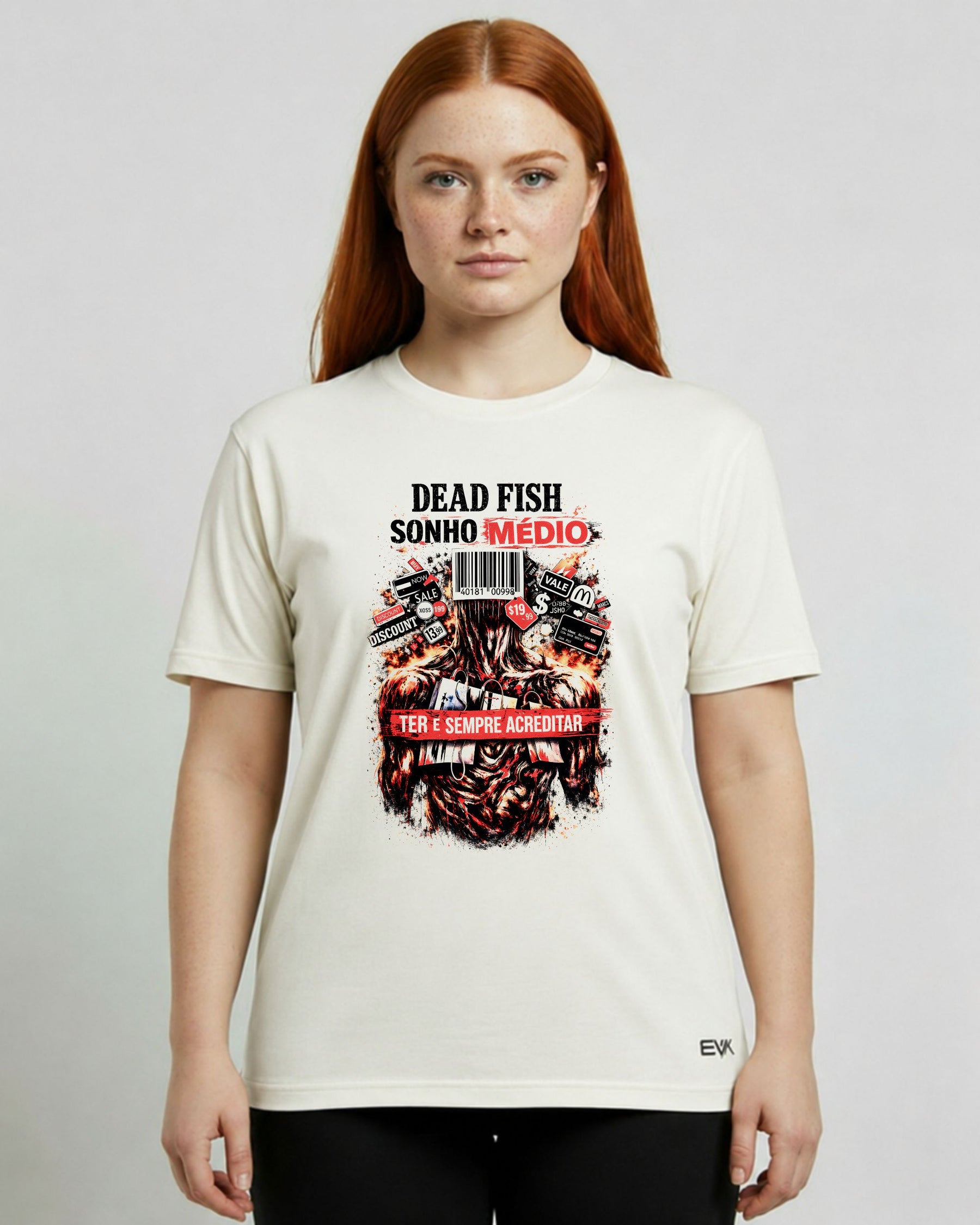 Camiseta Off-White Dead Fish – Sonho Médio