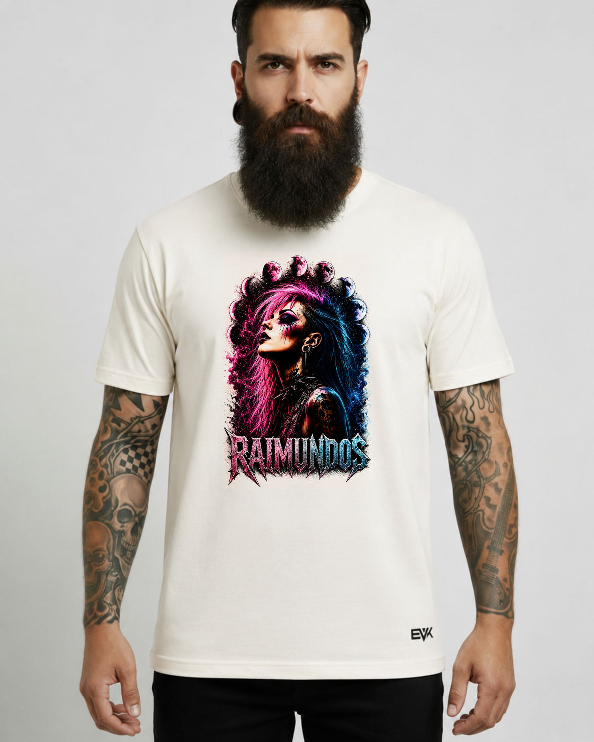 Camiseta Off-White Raimundos – Mulher de Fases