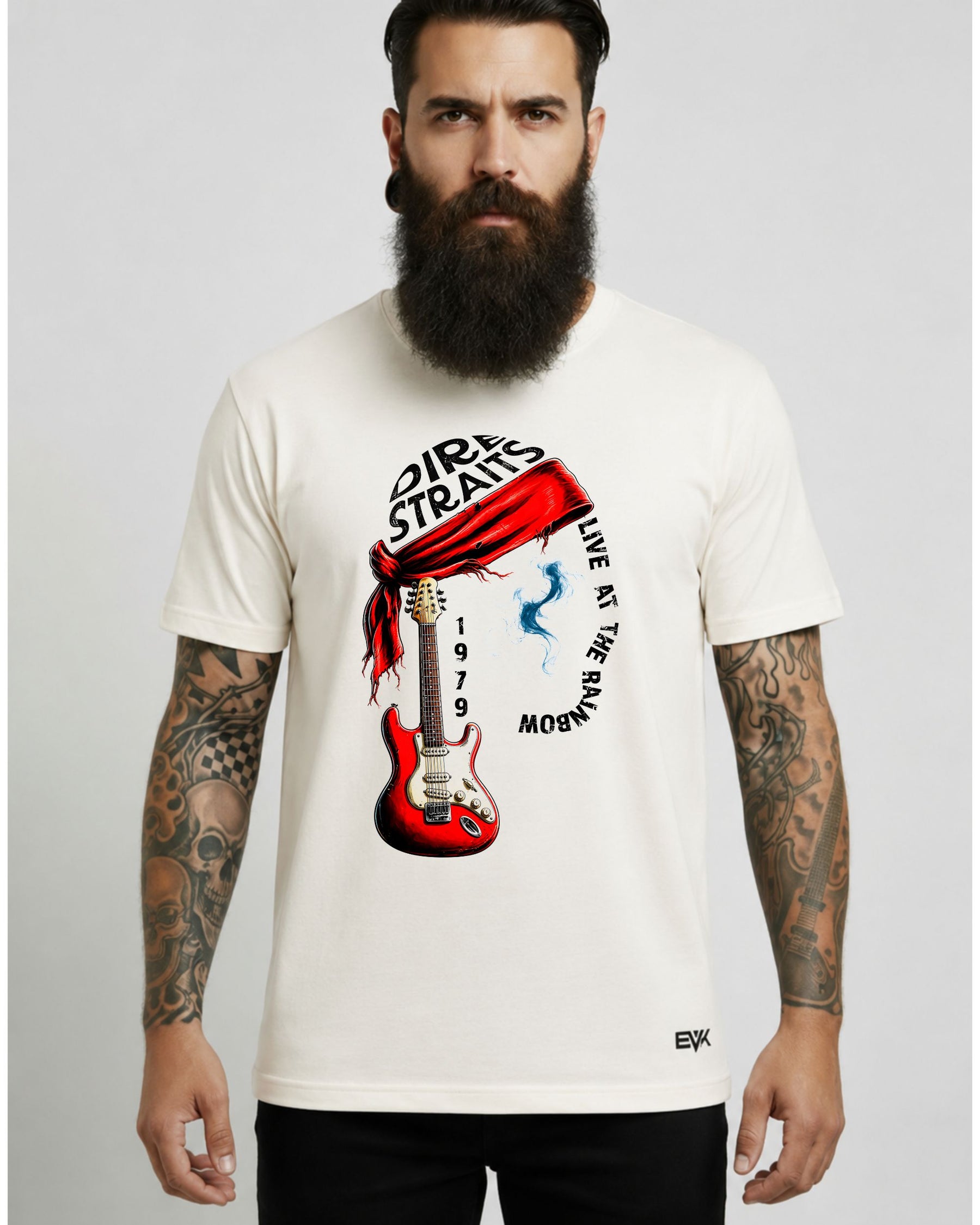 Camiseta Off-White Dire Straits – Live At The Rainbow
