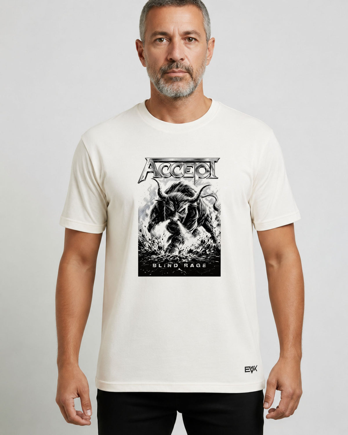 Camiseta Off-White Accept – Blind Rage