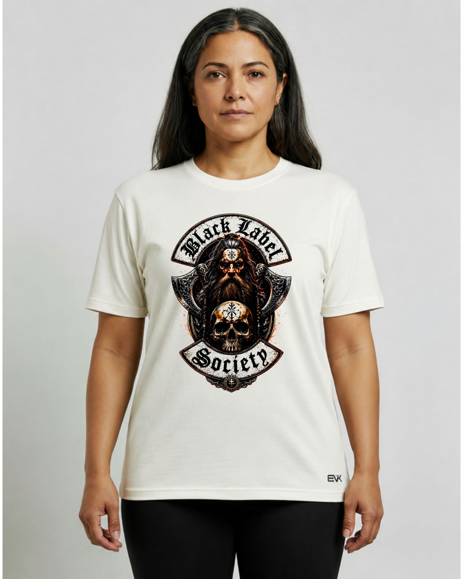 Camiseta Off-White Black Label Society – Viking