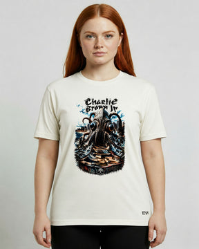 Camiseta Off-White Charlie Brown Jr. – Zoio de Lula – Pista Skate