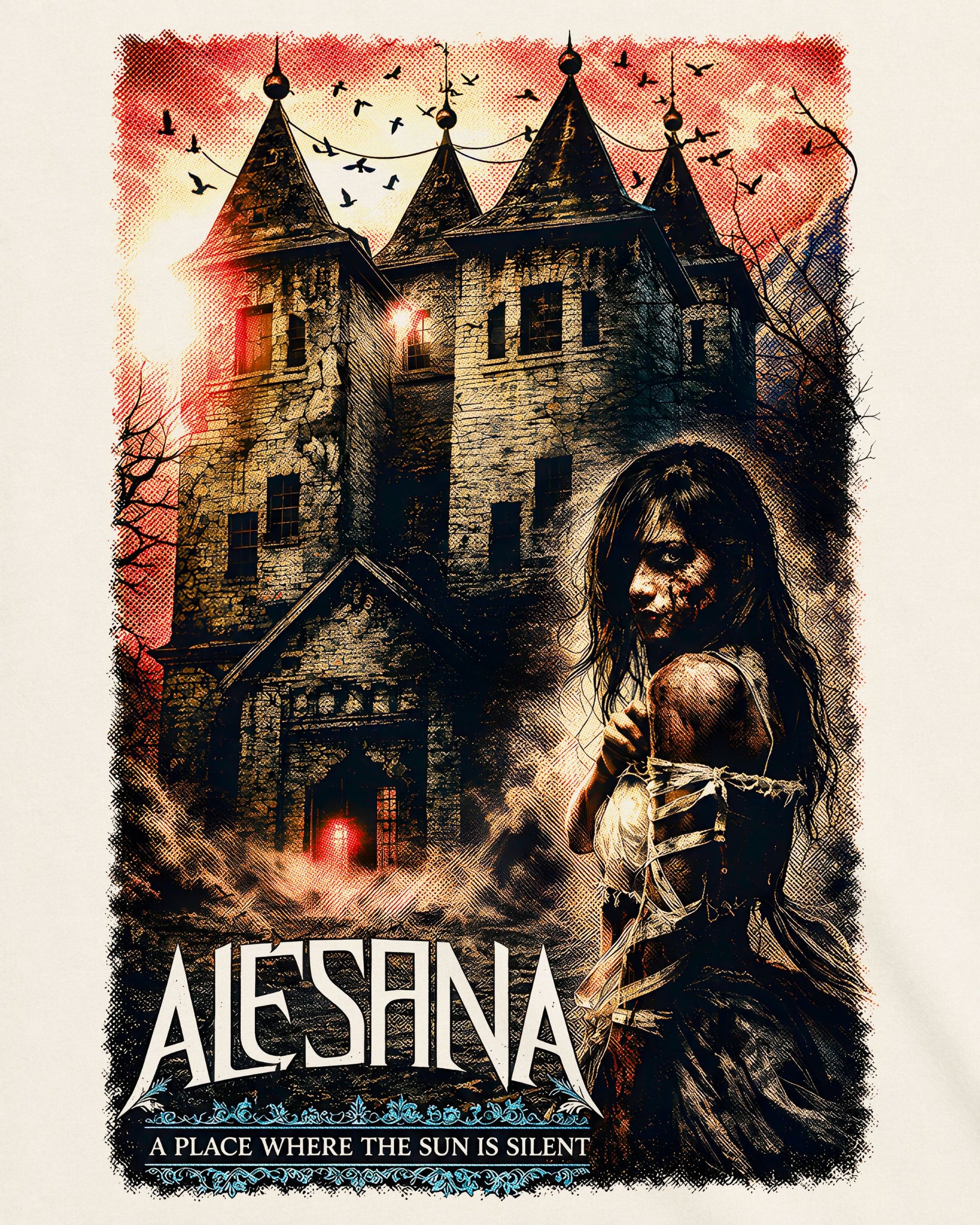 Camiseta Off-White Alesana – A Place Where The Sun Is Silent