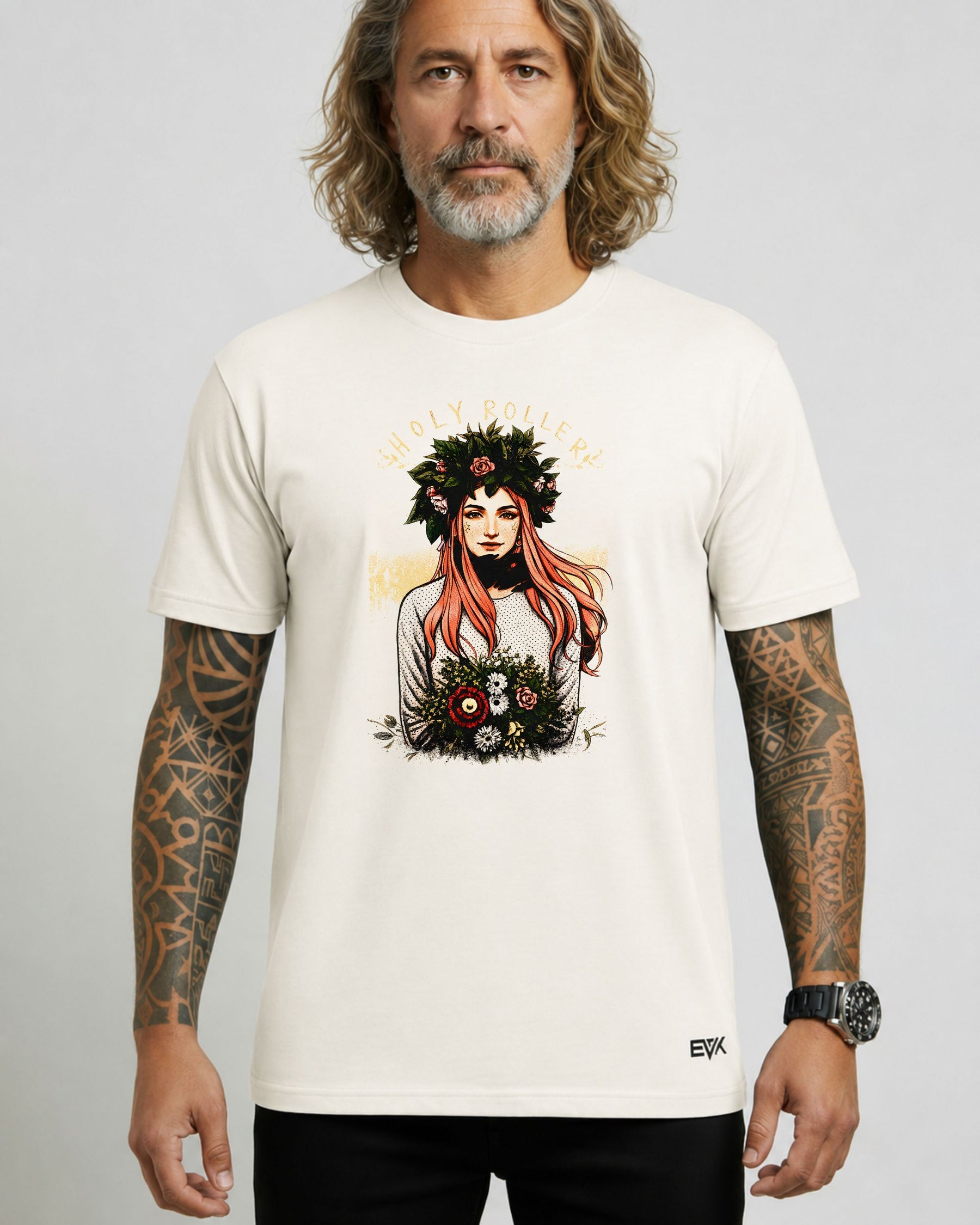 Camiseta Off-White Spiritbox – Holy Roller Music