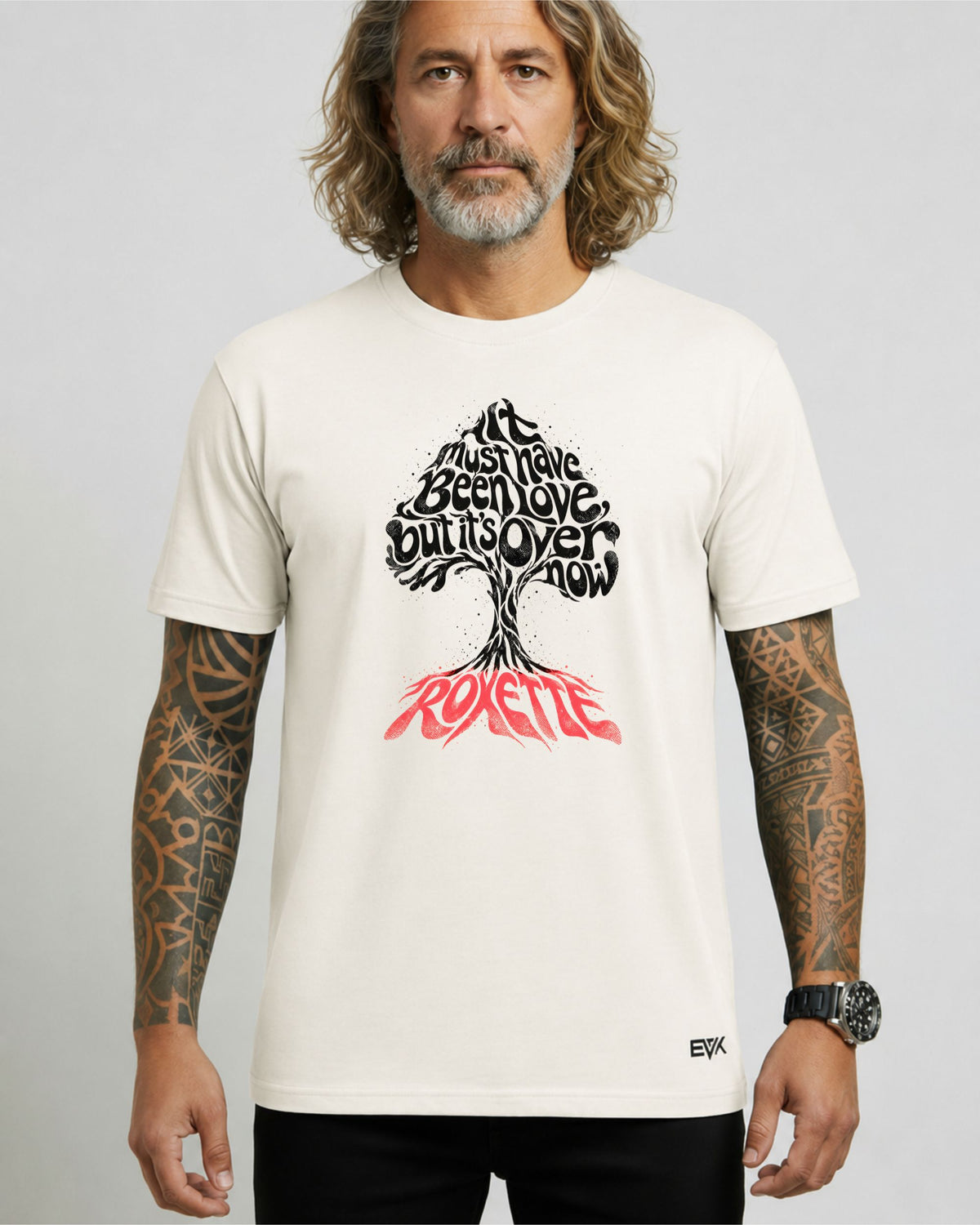 Camiseta Off-White Roxette – It Must Have Been Love