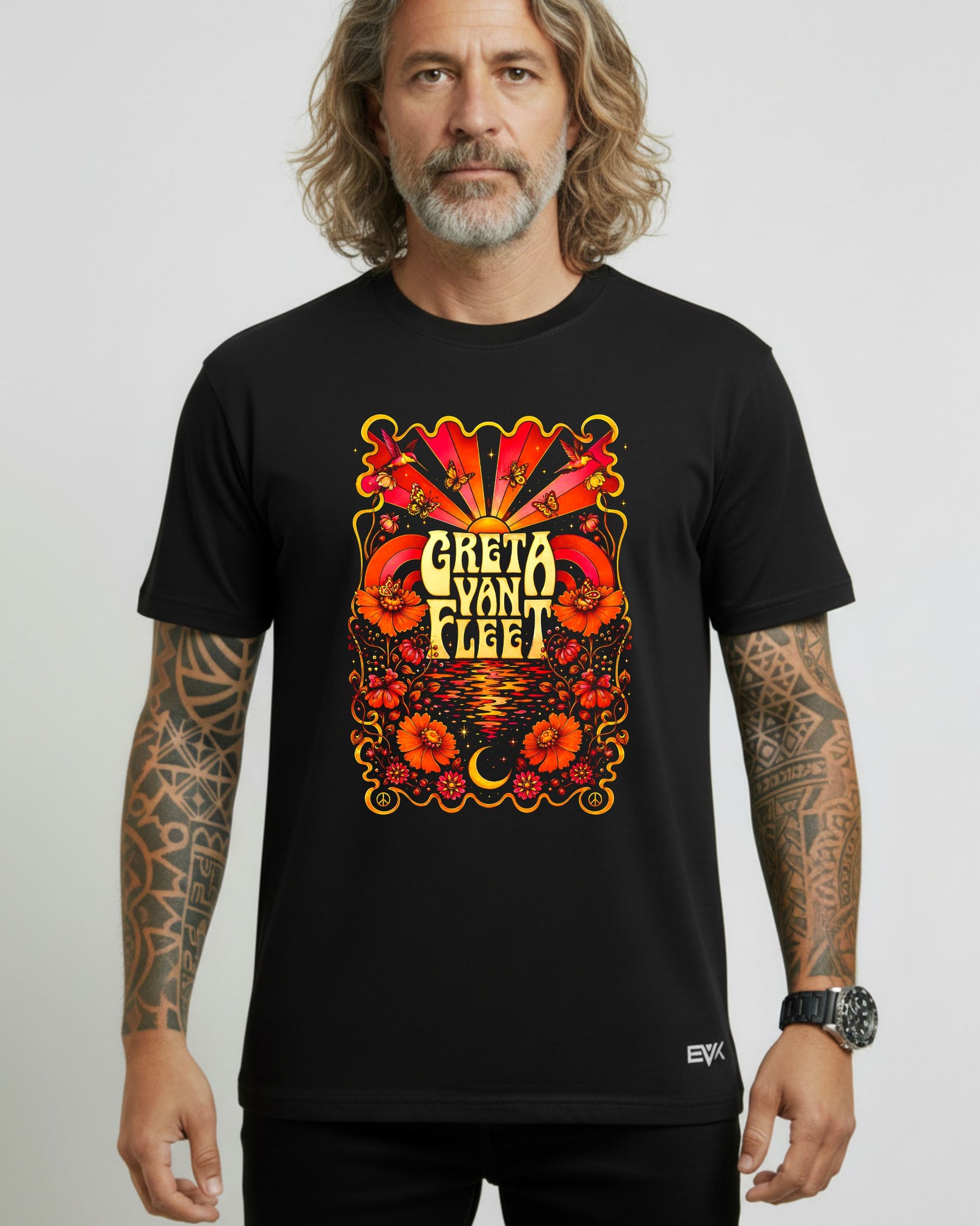 Camiseta Greta Van Fleet – Garden