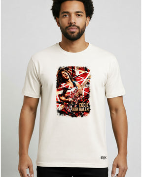 Camiseta Off-White Van Halen – Eddie Van Halen