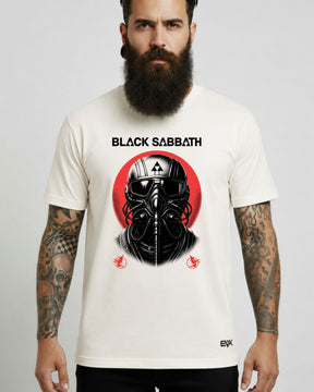Camiseta Off-White Black Sabbath – Never Say Die – Gas Mask