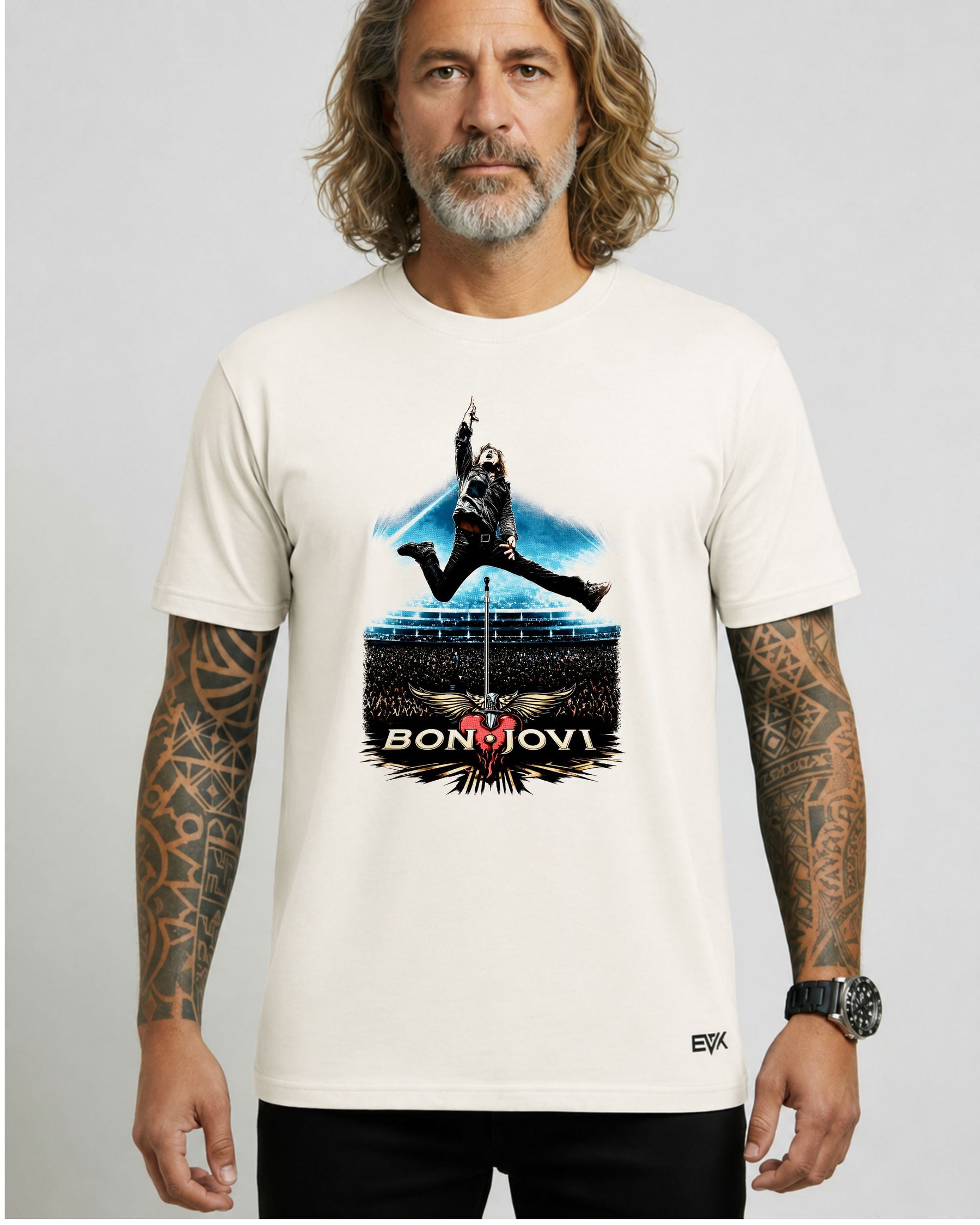 Camiseta Off-White Bon Jovi – Classic Jump