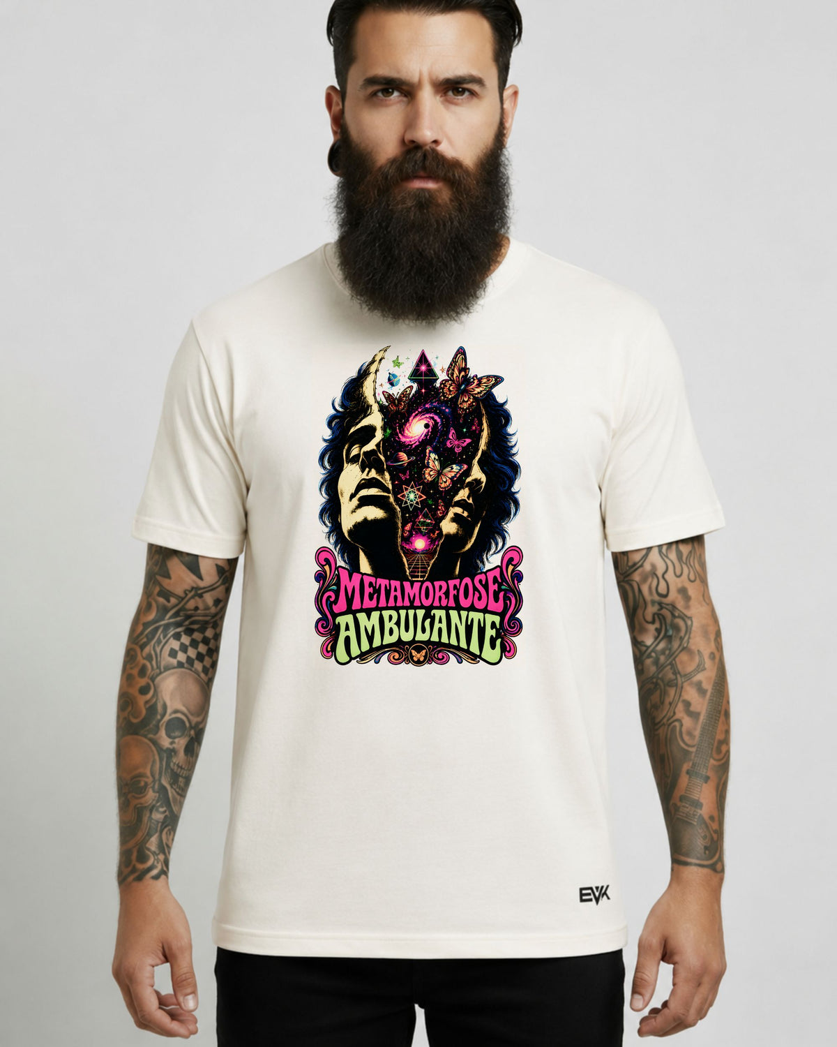 Camiseta Off-White Raul Seixas – Metamorfose Ambulante