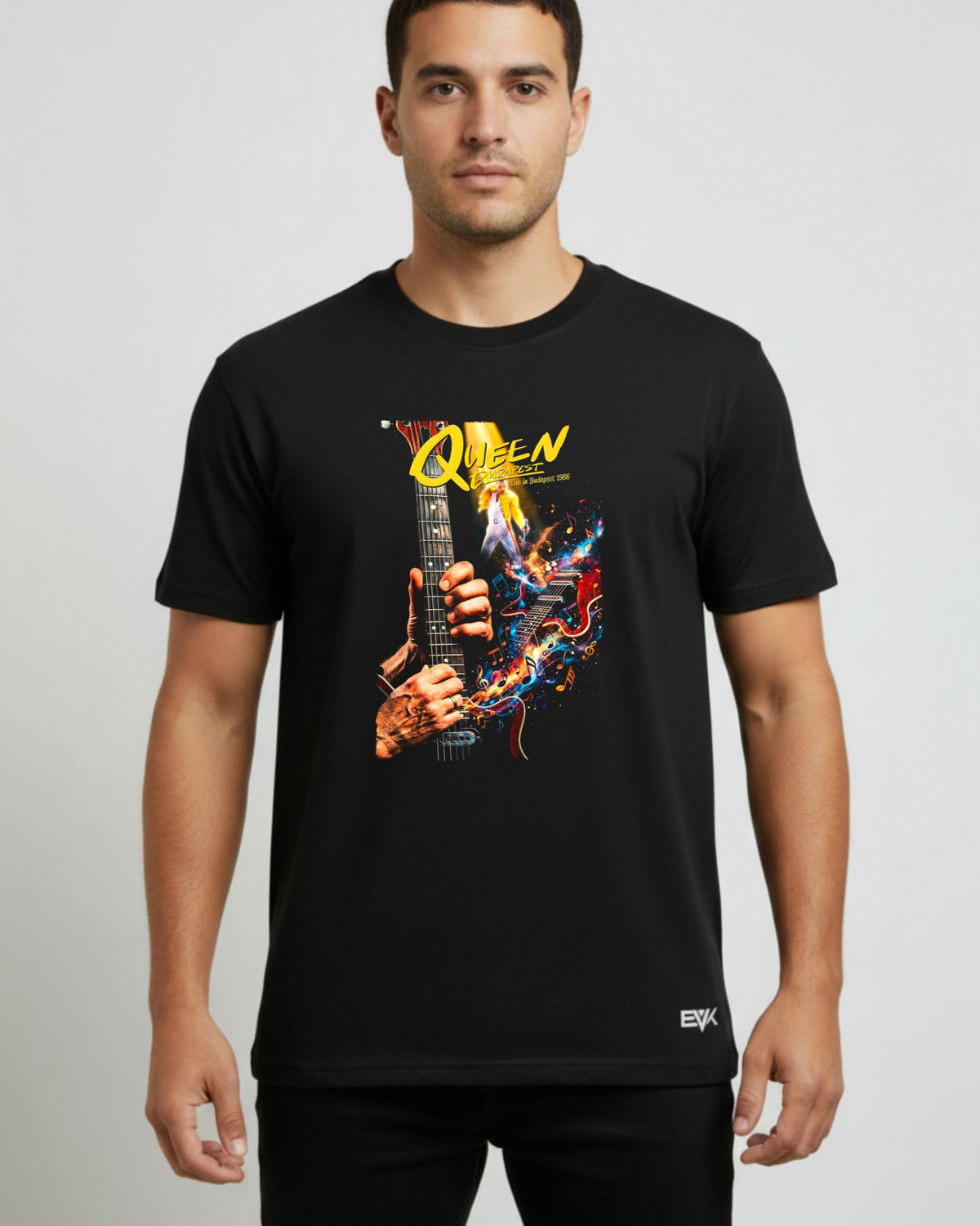 Camiseta Queen – Live in Budapest 1986