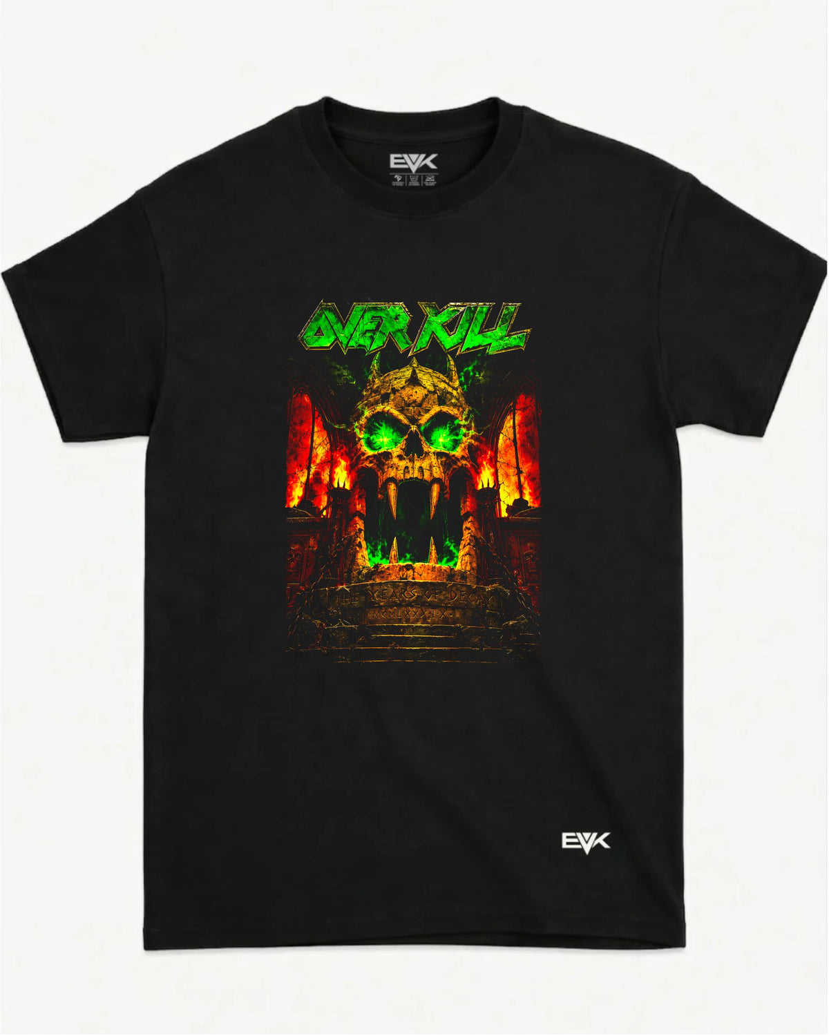 Camiseta Overkill – The Years of Decay Album