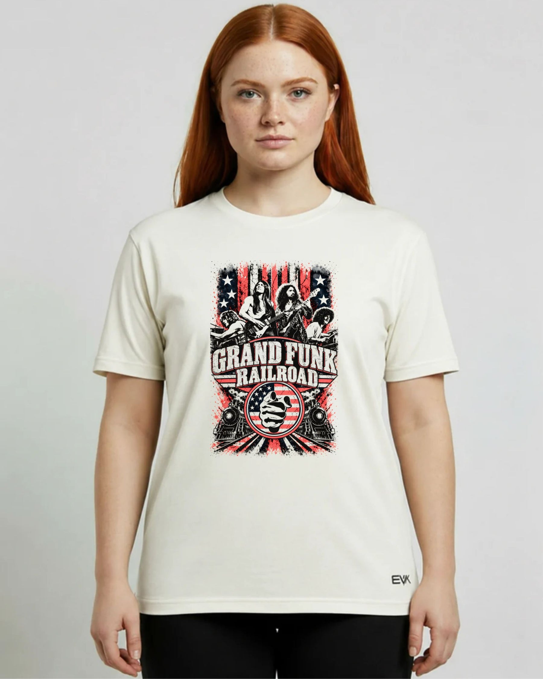 Camiseta Off-White Grand Funk Railroad – The American Band