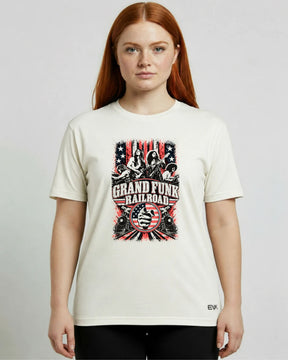 Camiseta Off-White Grand Funk Railroad – The American Band