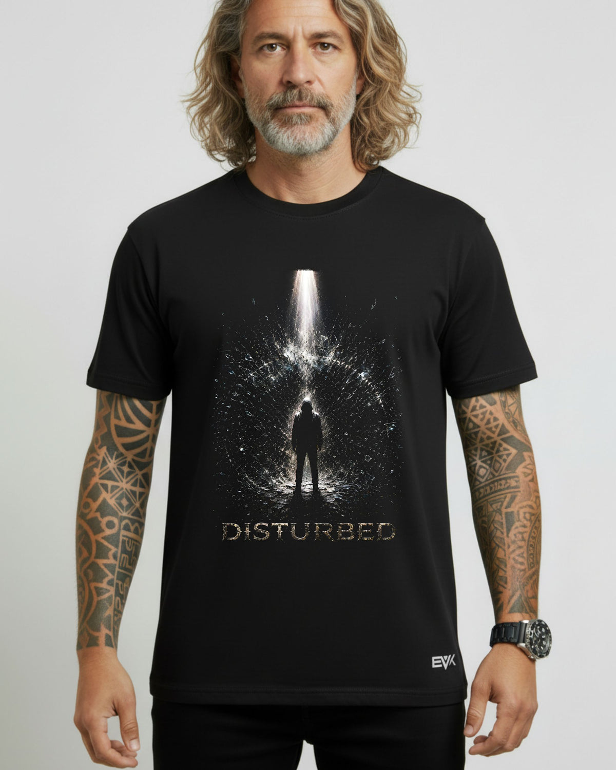 Camiseta Disturbed – The Guy Shattered Glass Beam