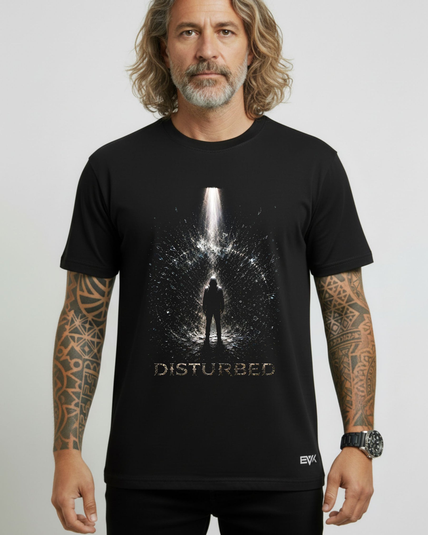 Camiseta Disturbed – The Guy Shattered Glass Beam