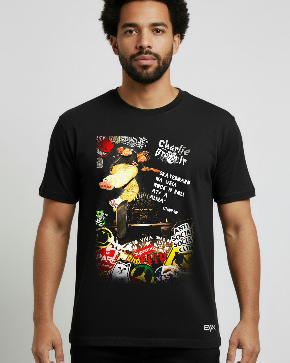Camiseta Charlie Brown Jr. – Skateboard na Veia