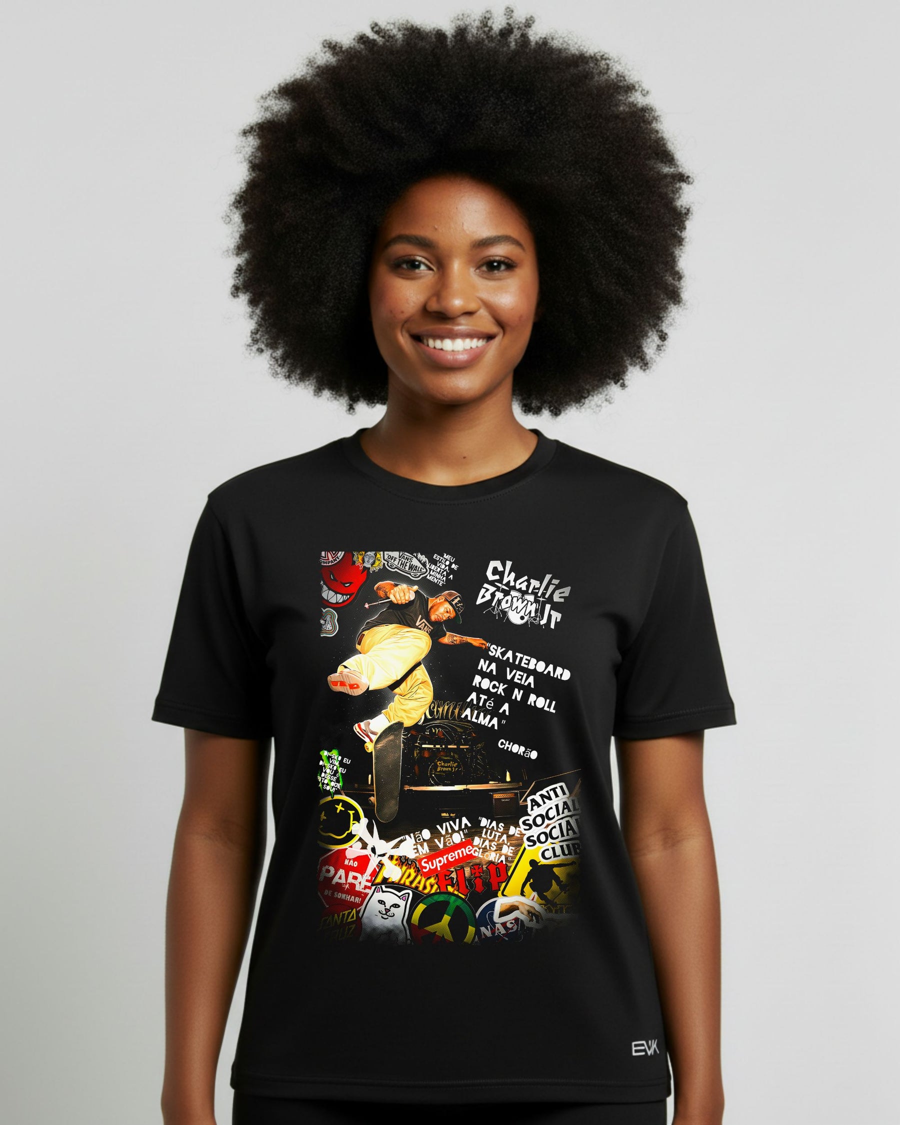 Camiseta Charlie Brown Jr. – Skateboard na Veia