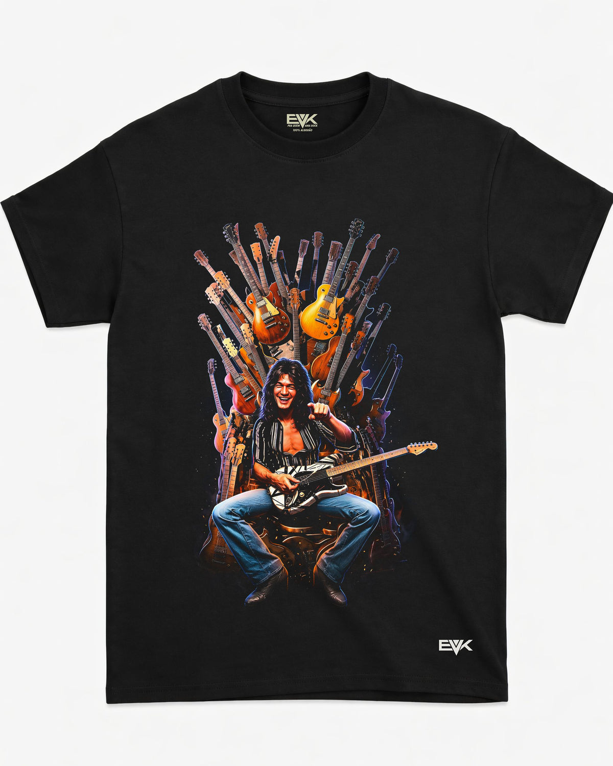 Camiseta Van Halen – Guitar Throne