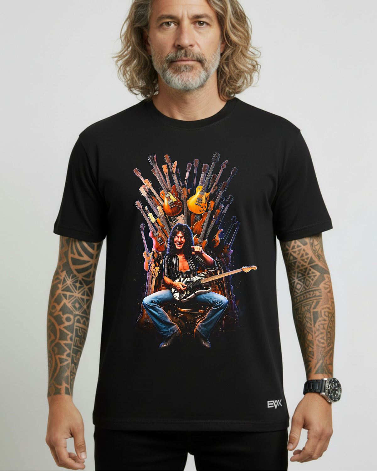 Camiseta Van Halen – Guitar Throne