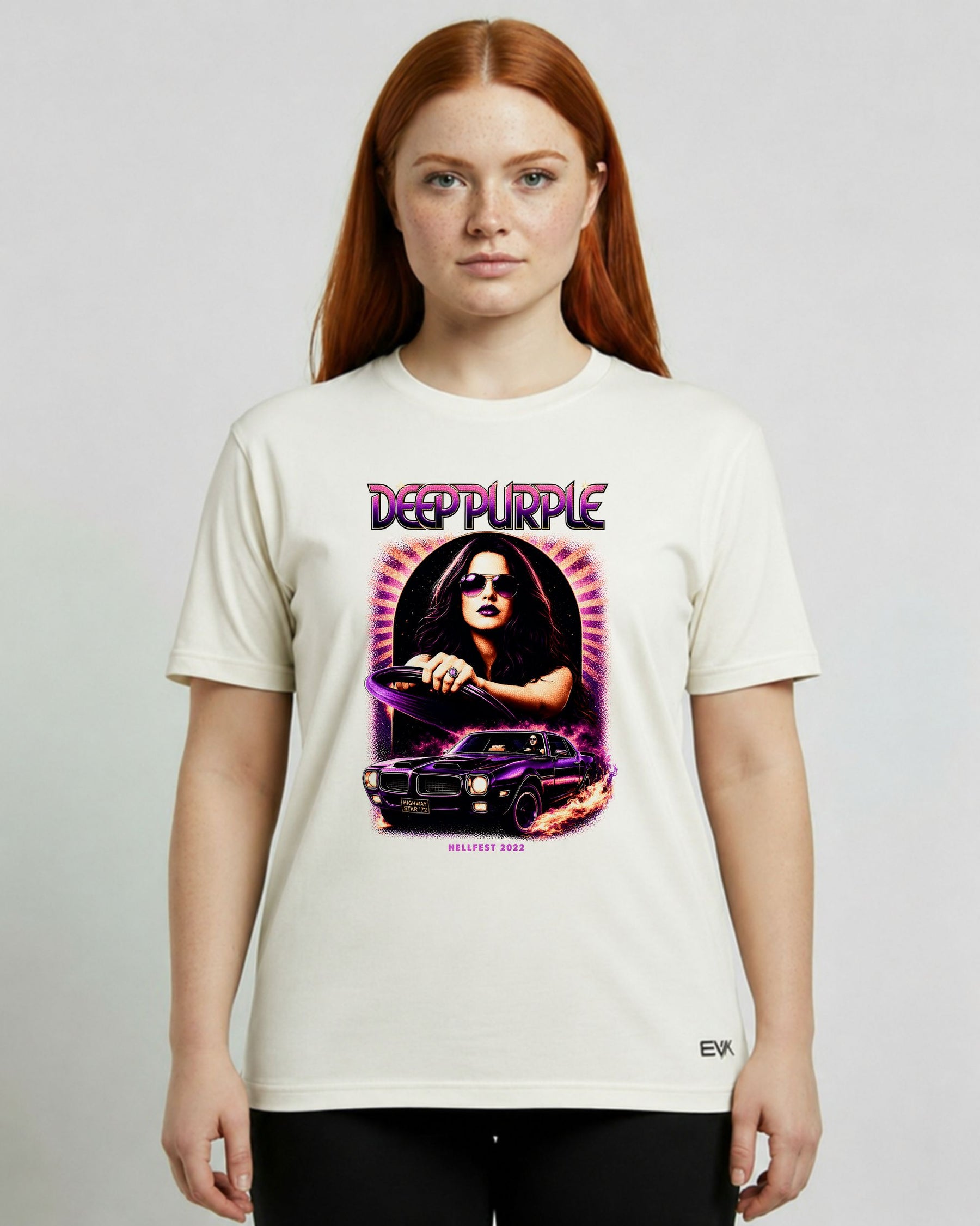 Camiseta Off-White Deep Purple – Hellfest
