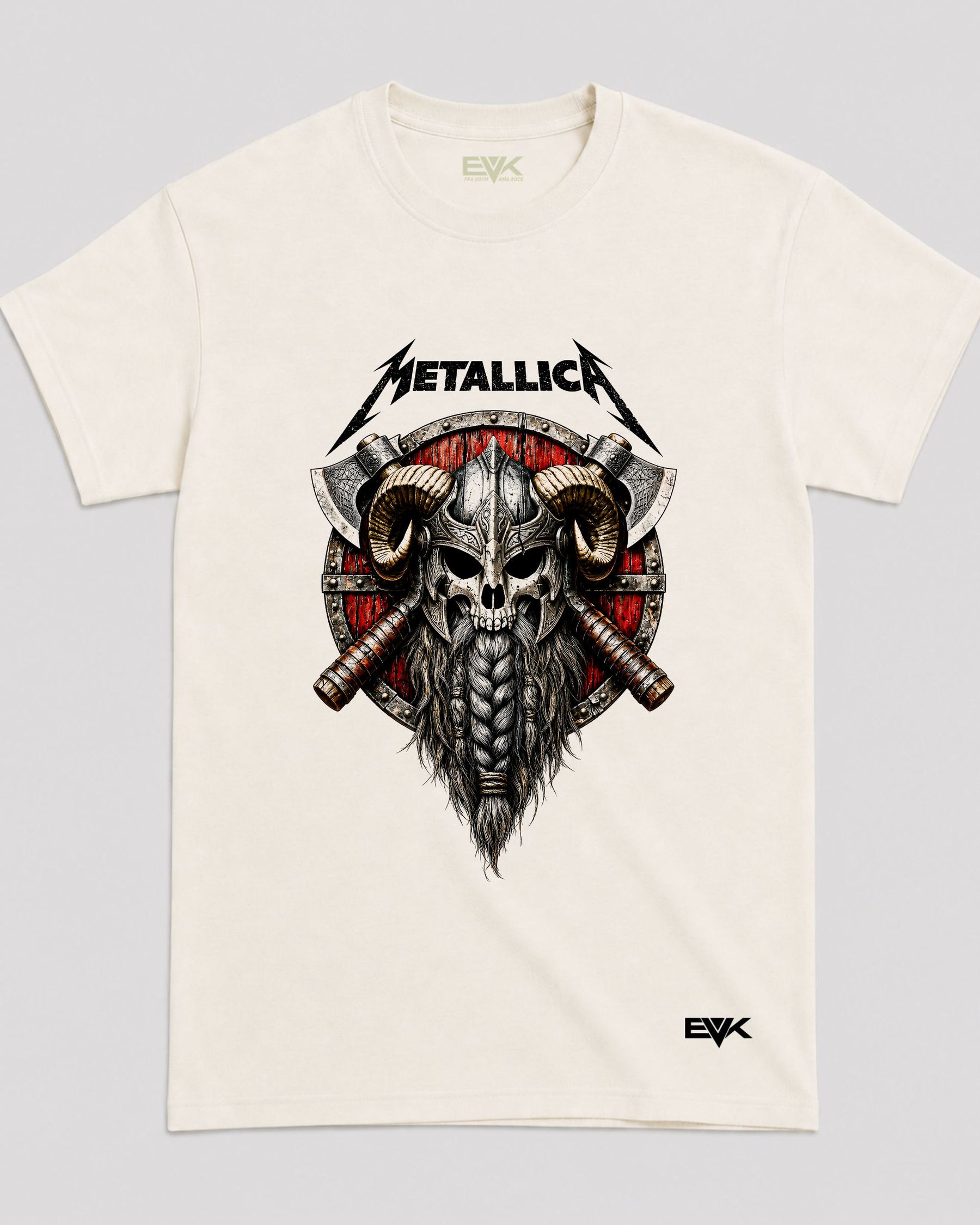 Camiseta Off-White Metallica – Viking