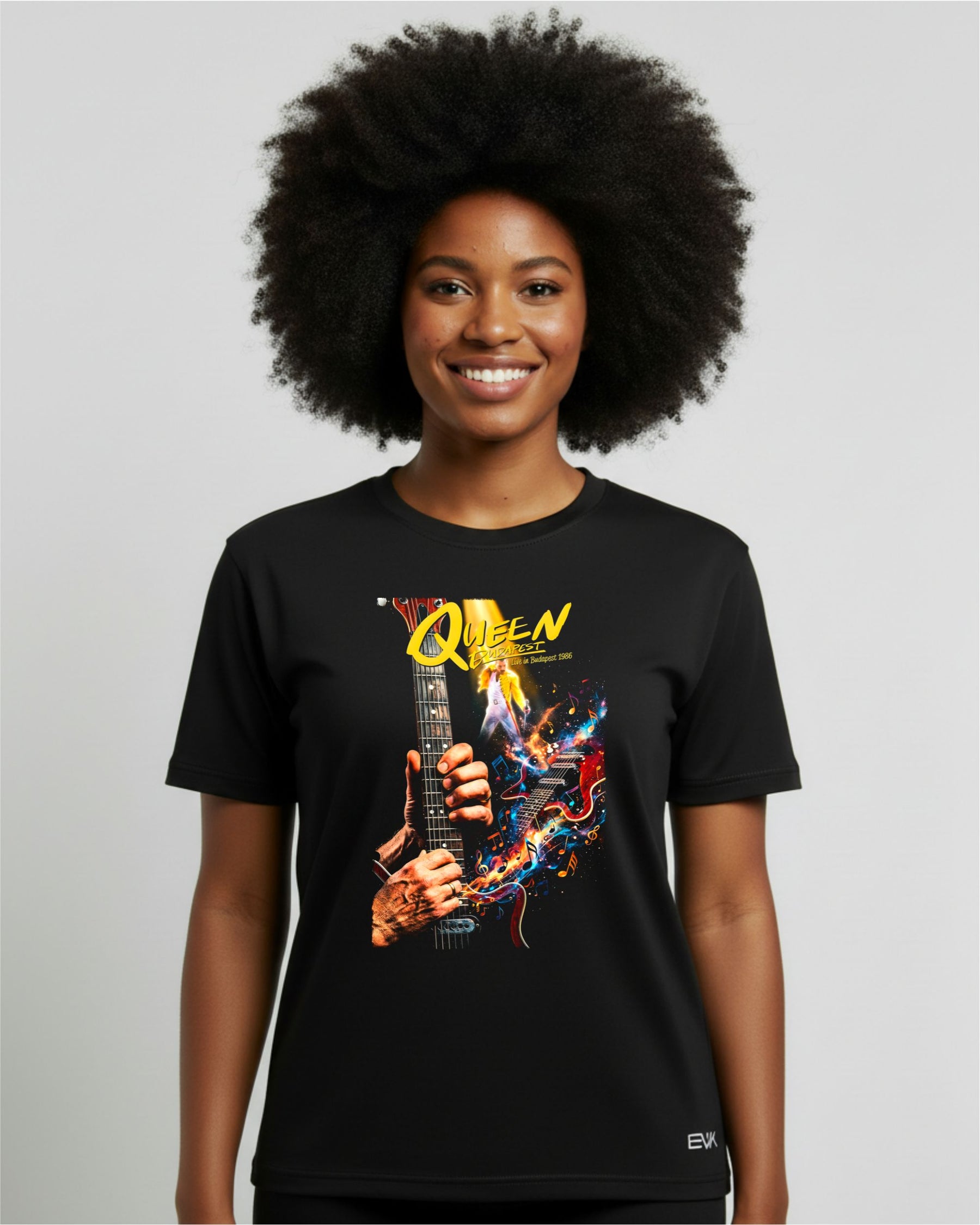 Camiseta Queen – Live in Budapest 1986