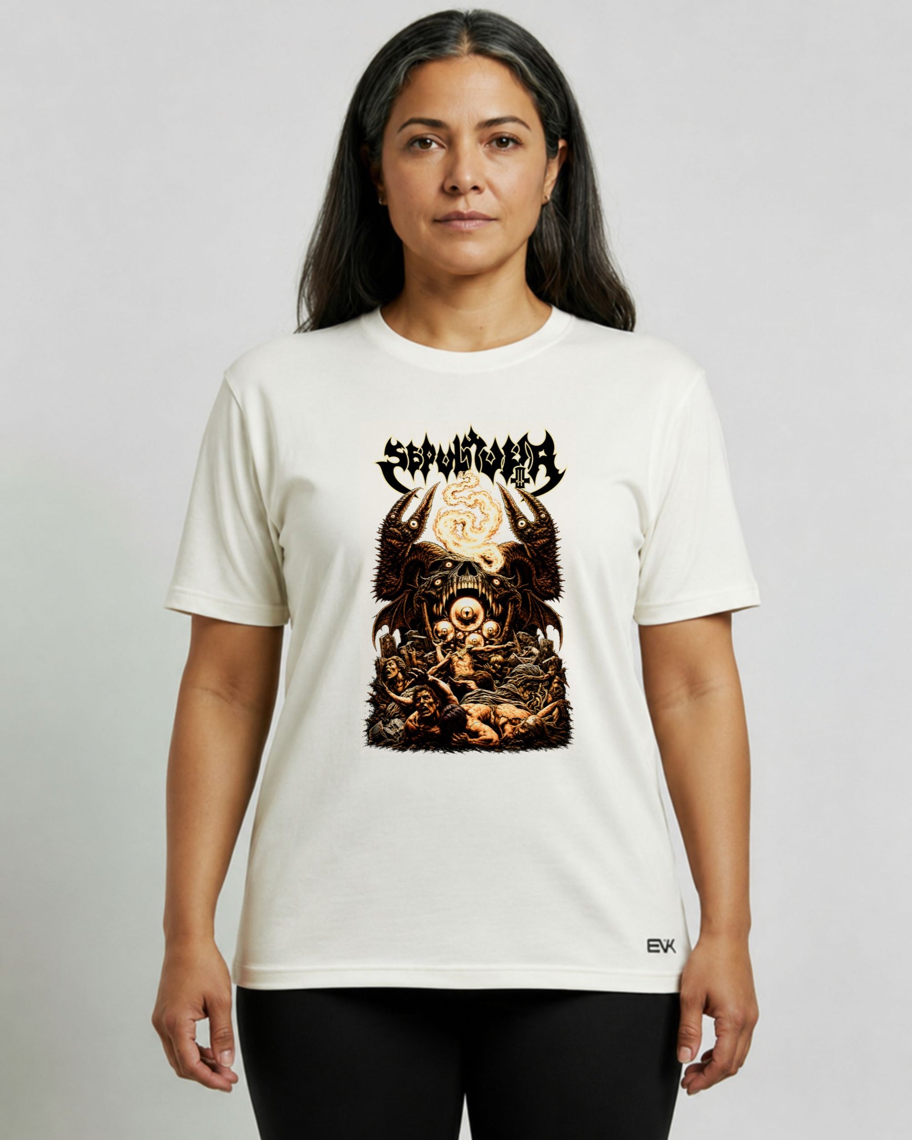 Camiseta Off-White Sepultura – Dead Embryonic Cells