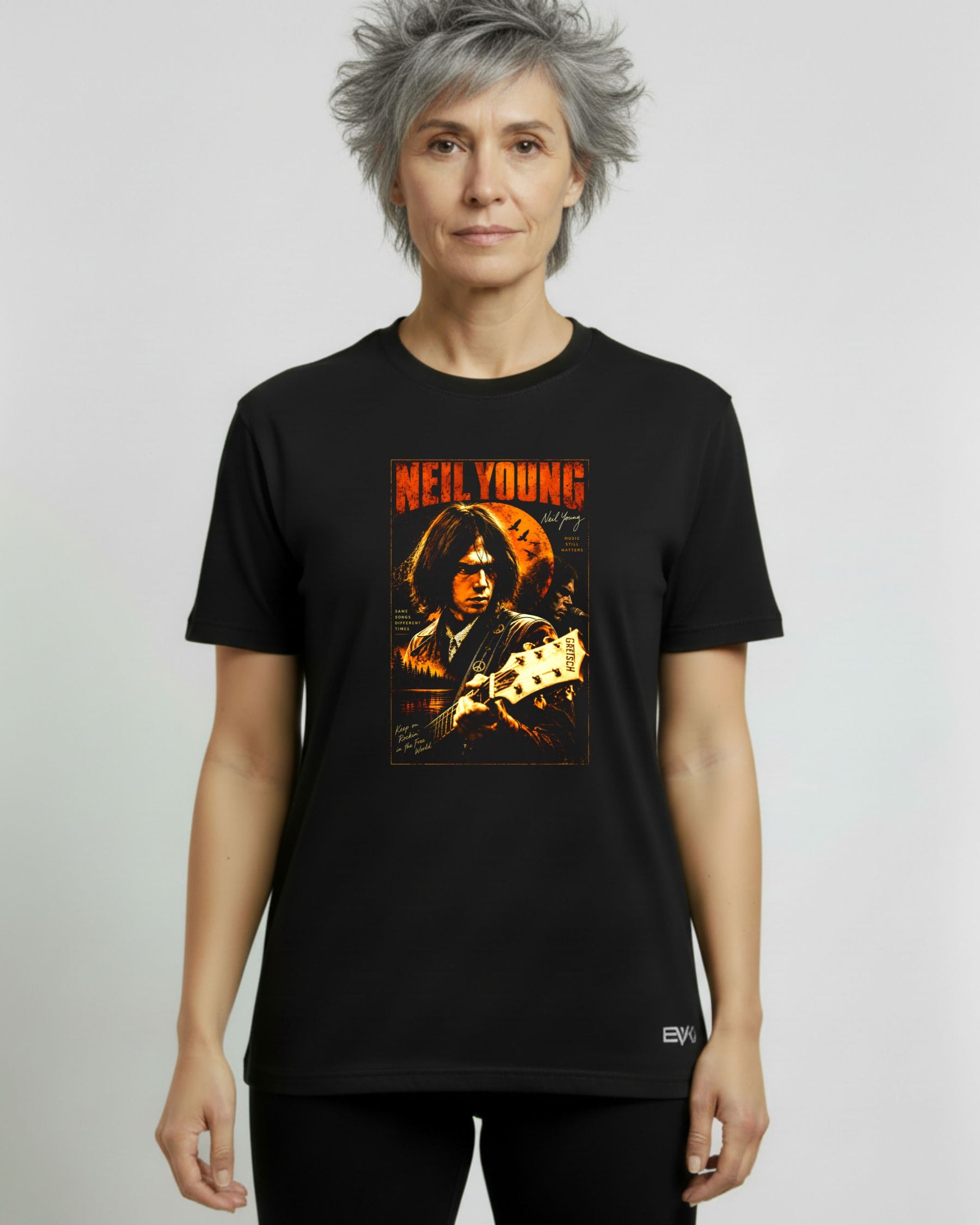 Camiseta Neil Young – Gretsch Vintage