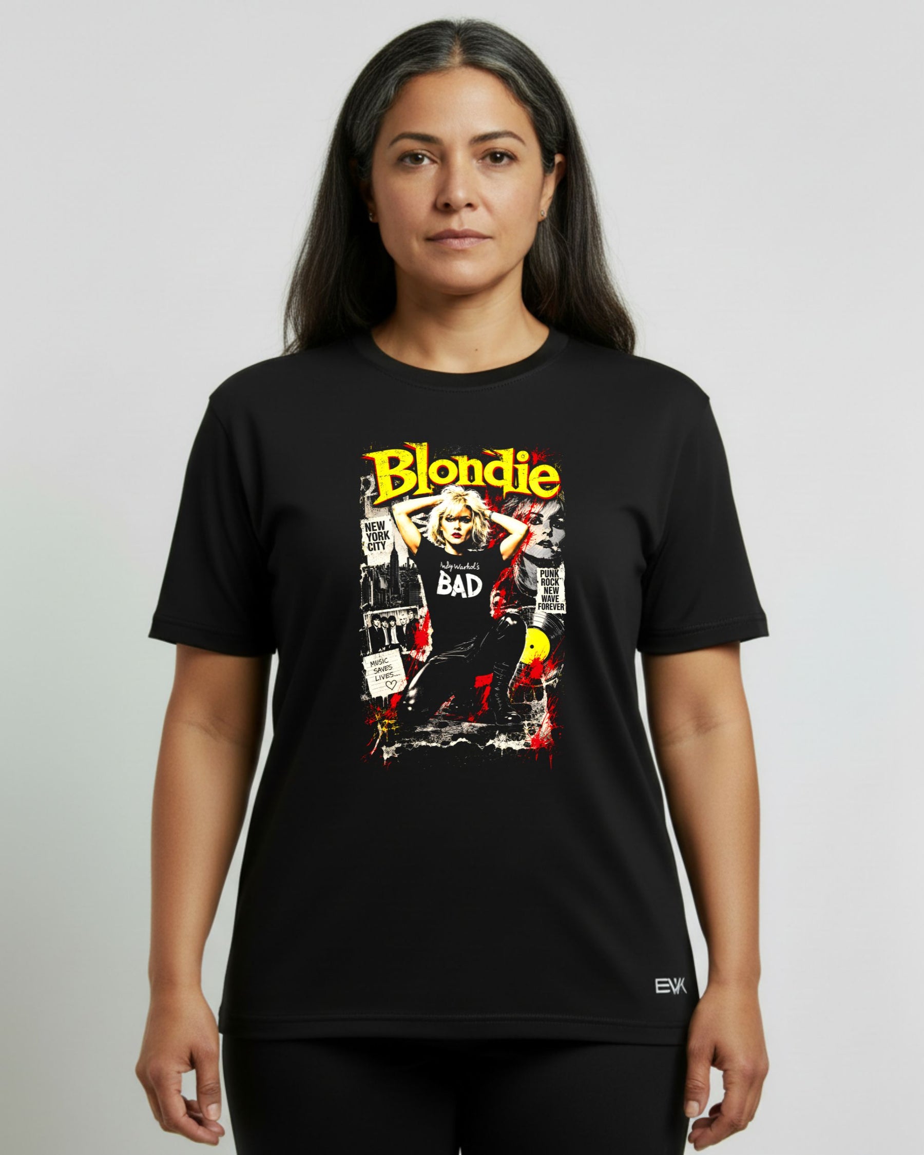 Camiseta Blondie – NYC Punk Rock Retro Graphic Tee