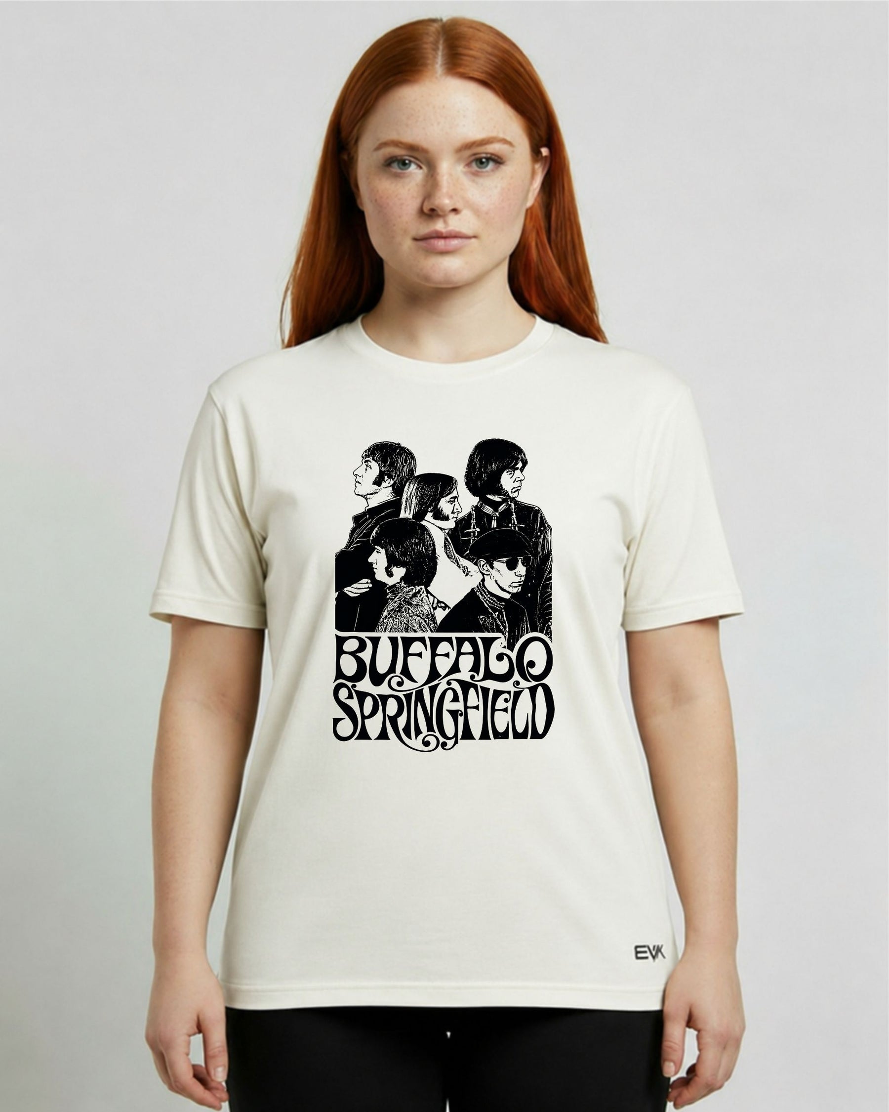 Camiseta Off-White Buffalo Springfield – Psychedelia of the 60s