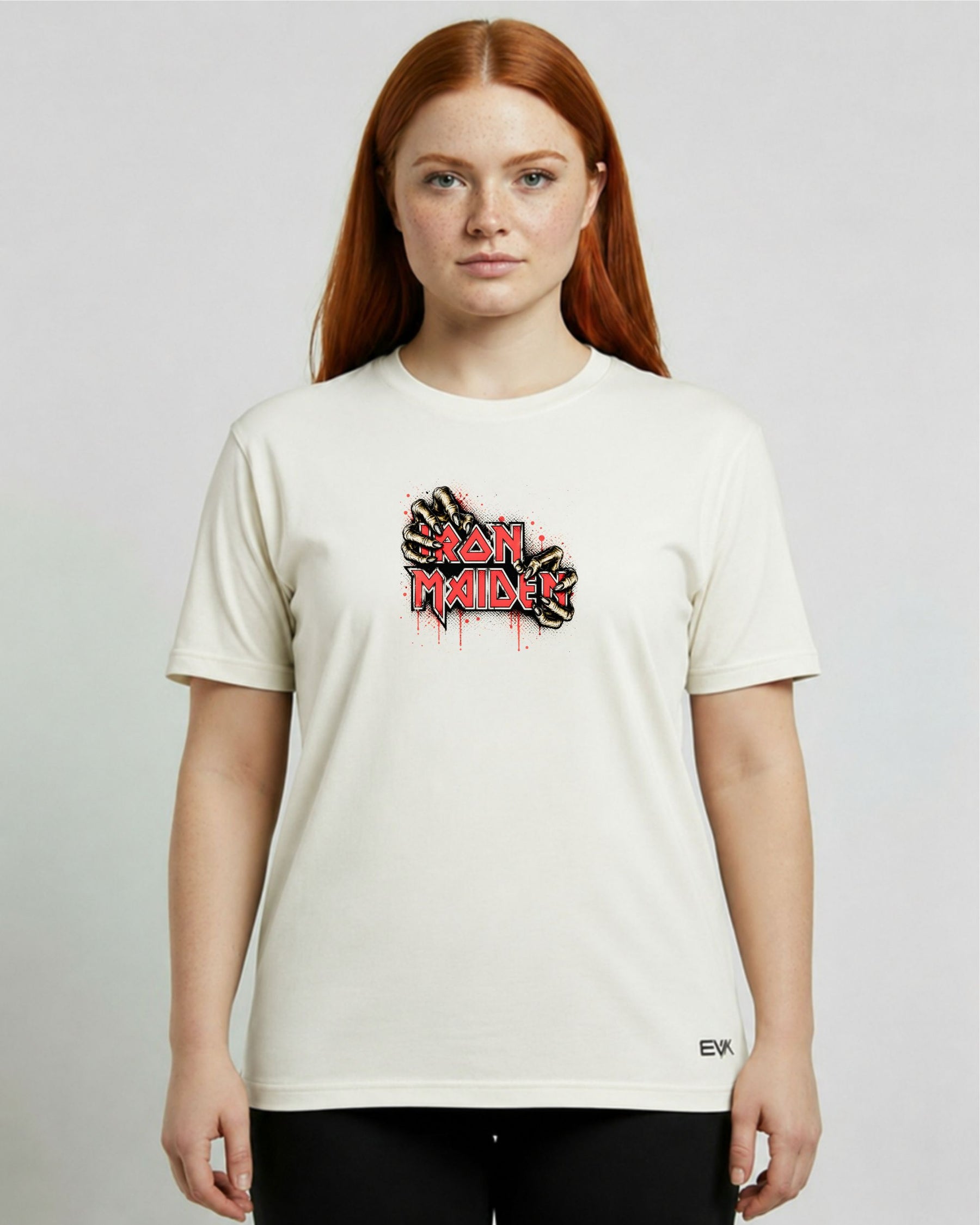 Camiseta Off-White Iron Maiden – Minimal Hand Logo