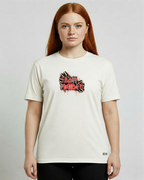 Camiseta Off-White Iron Maiden – Minimal Hand Logo