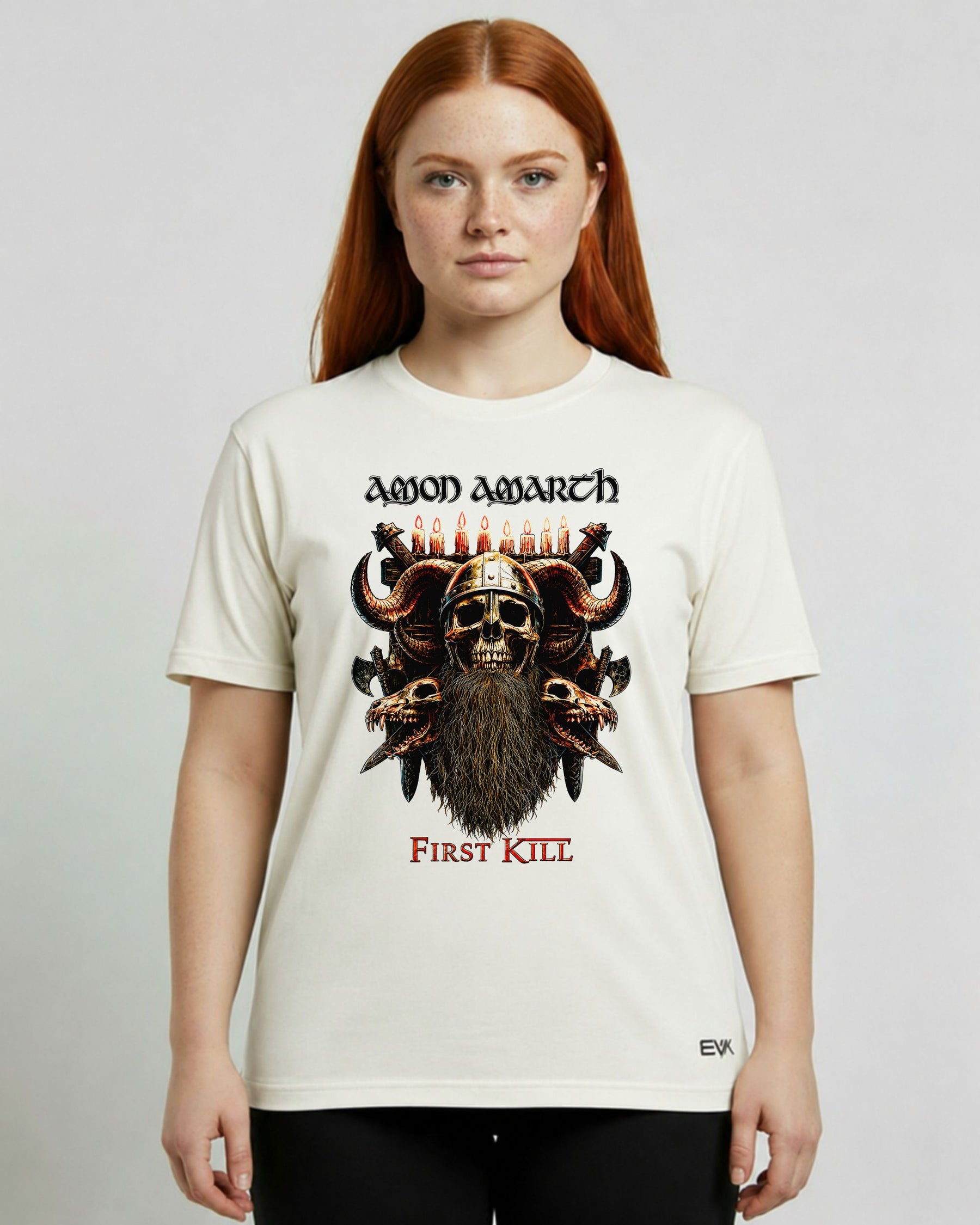 Camiseta Off-White Amon Amarth – First Kill