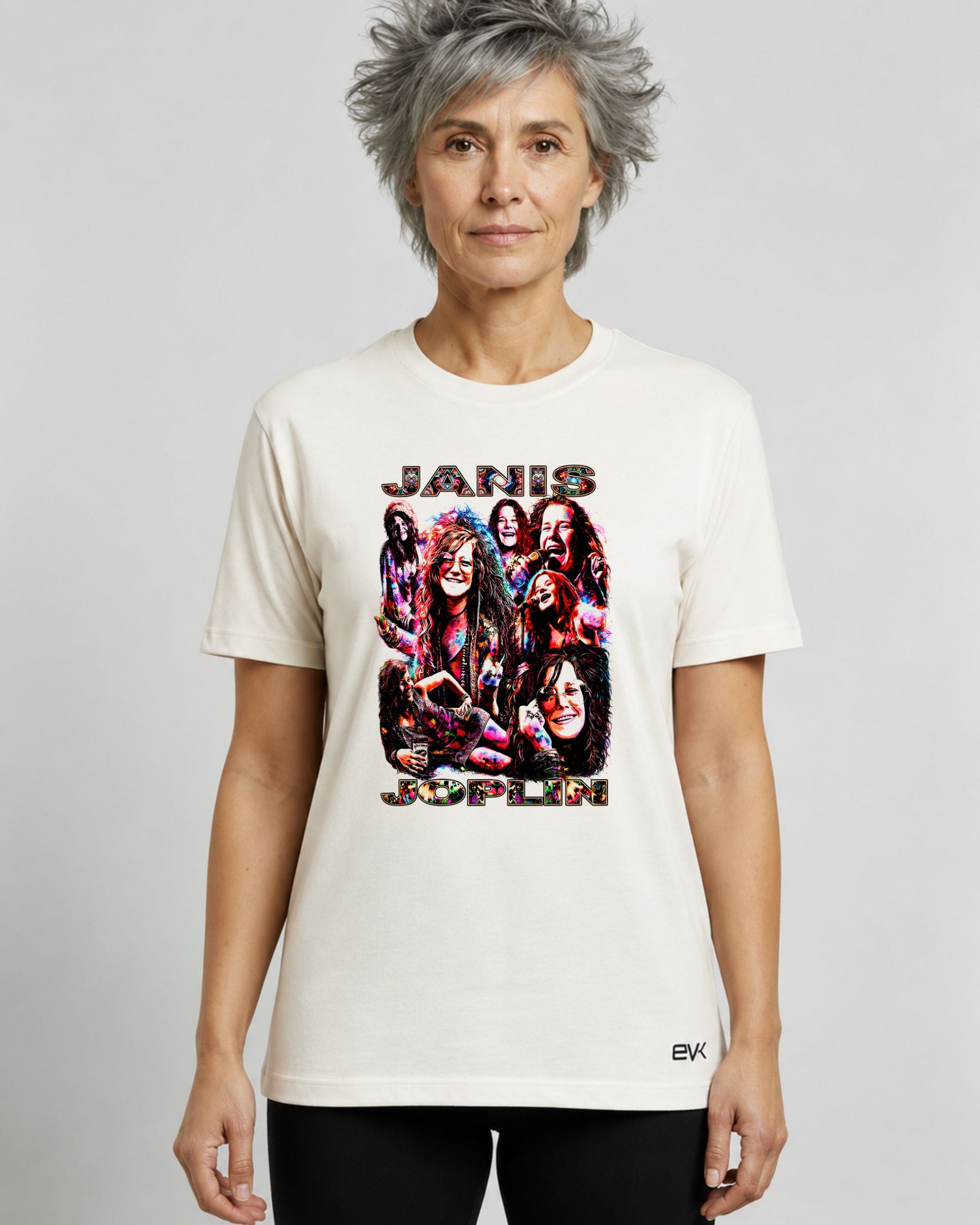 Camiseta Off-White Janis Joplin – Faces de Janis