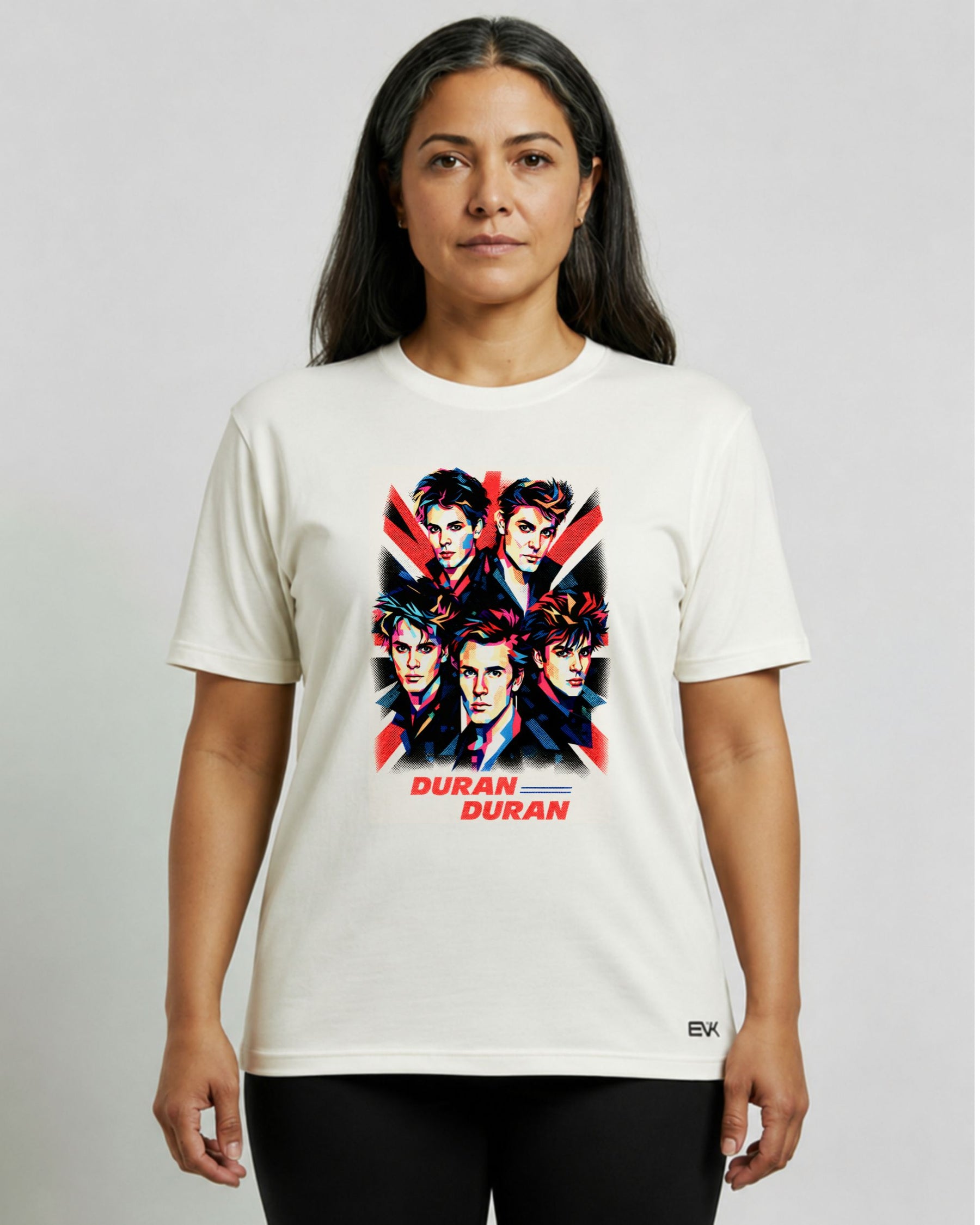 Camiseta Off-White Duran Duran – Wedha's Pop Art Portrait