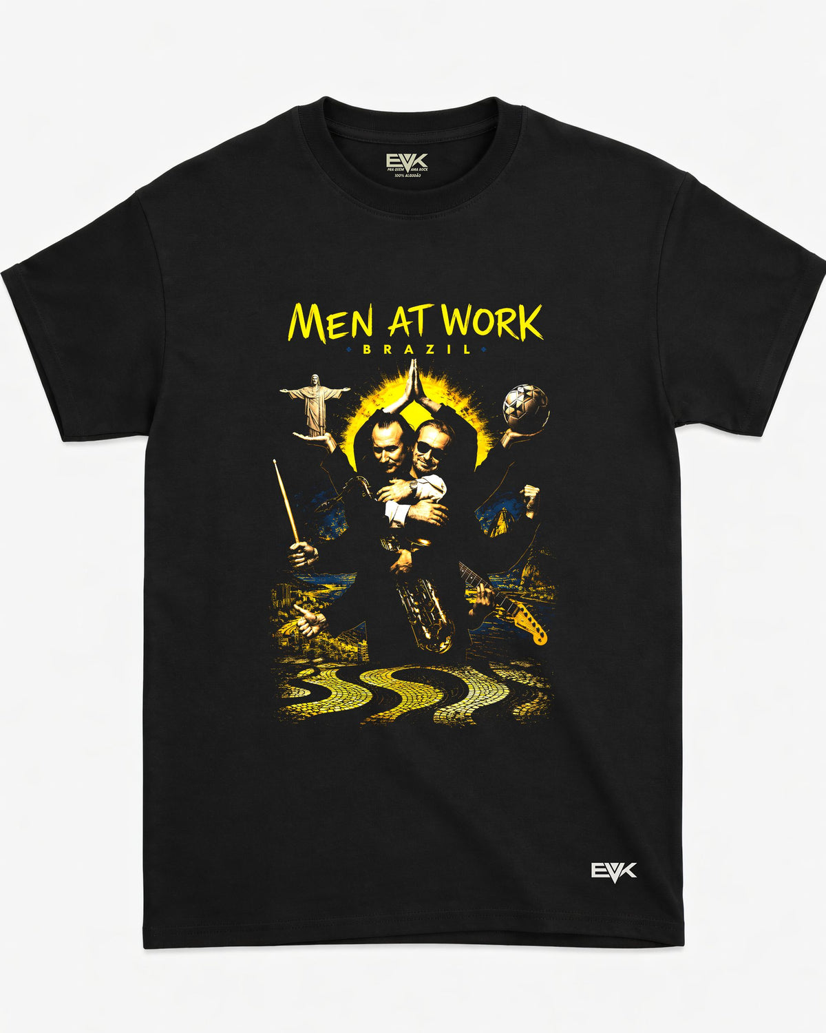 Camiseta Men At Work – Brazil