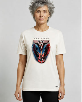 Camiseta Off-White Van Halen – Guitar Wings