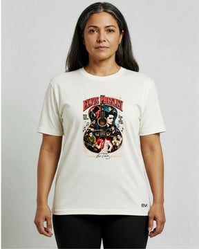 Camiseta Off-White Elvis Presley – Bootleg Guitar