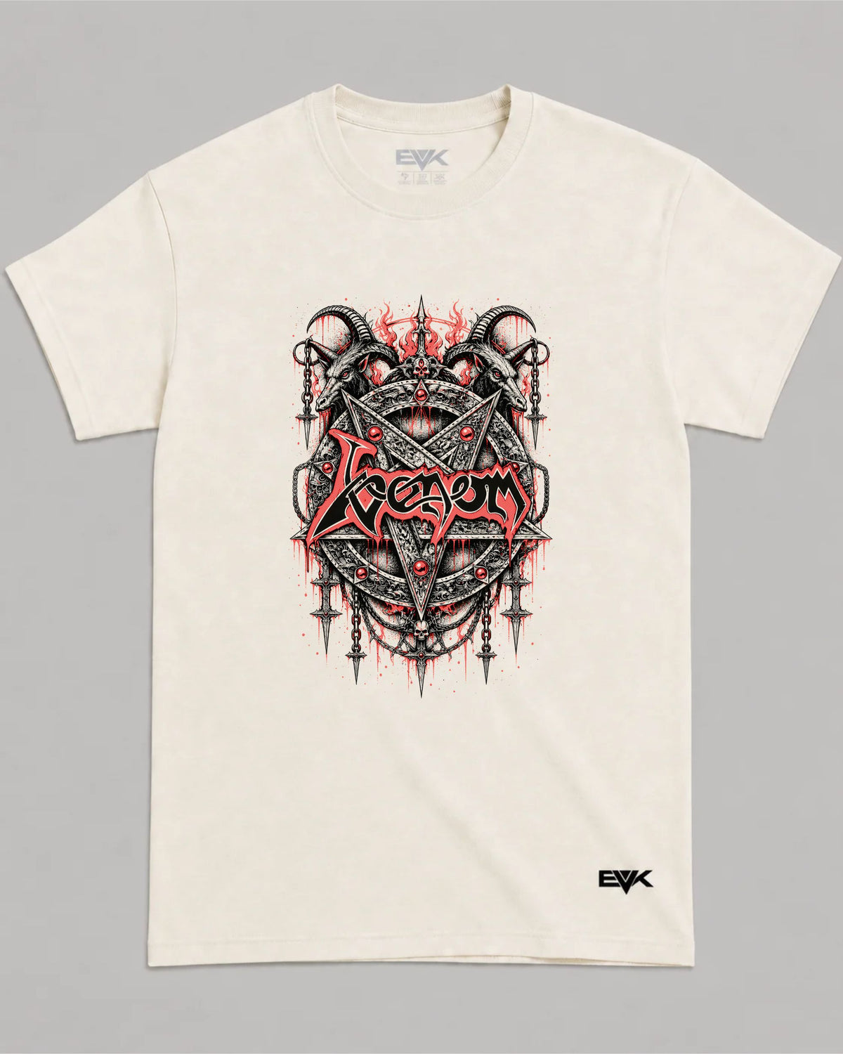Camiseta Off-White Venom – Pentagram Goats