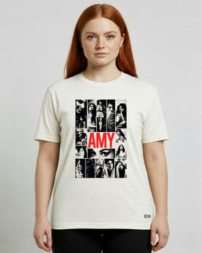 Camiseta Off-White Amy Winehouse – Faces
