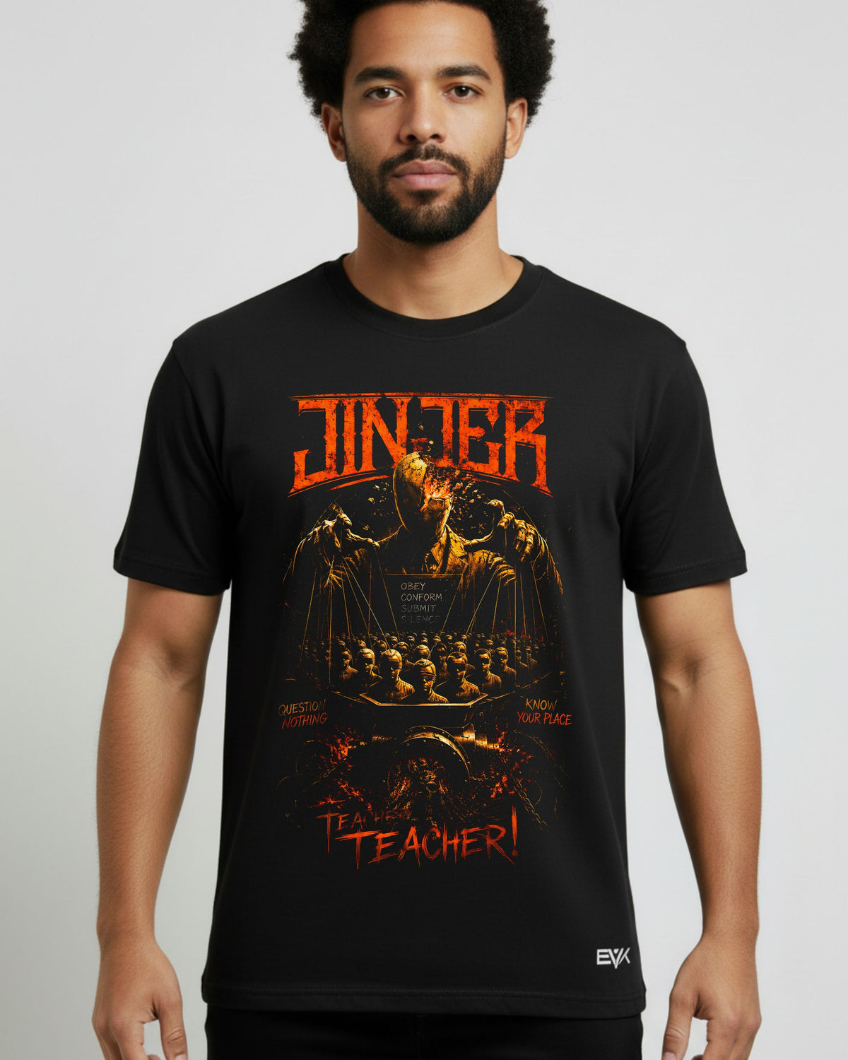 Camiseta Jinjer – Teacher