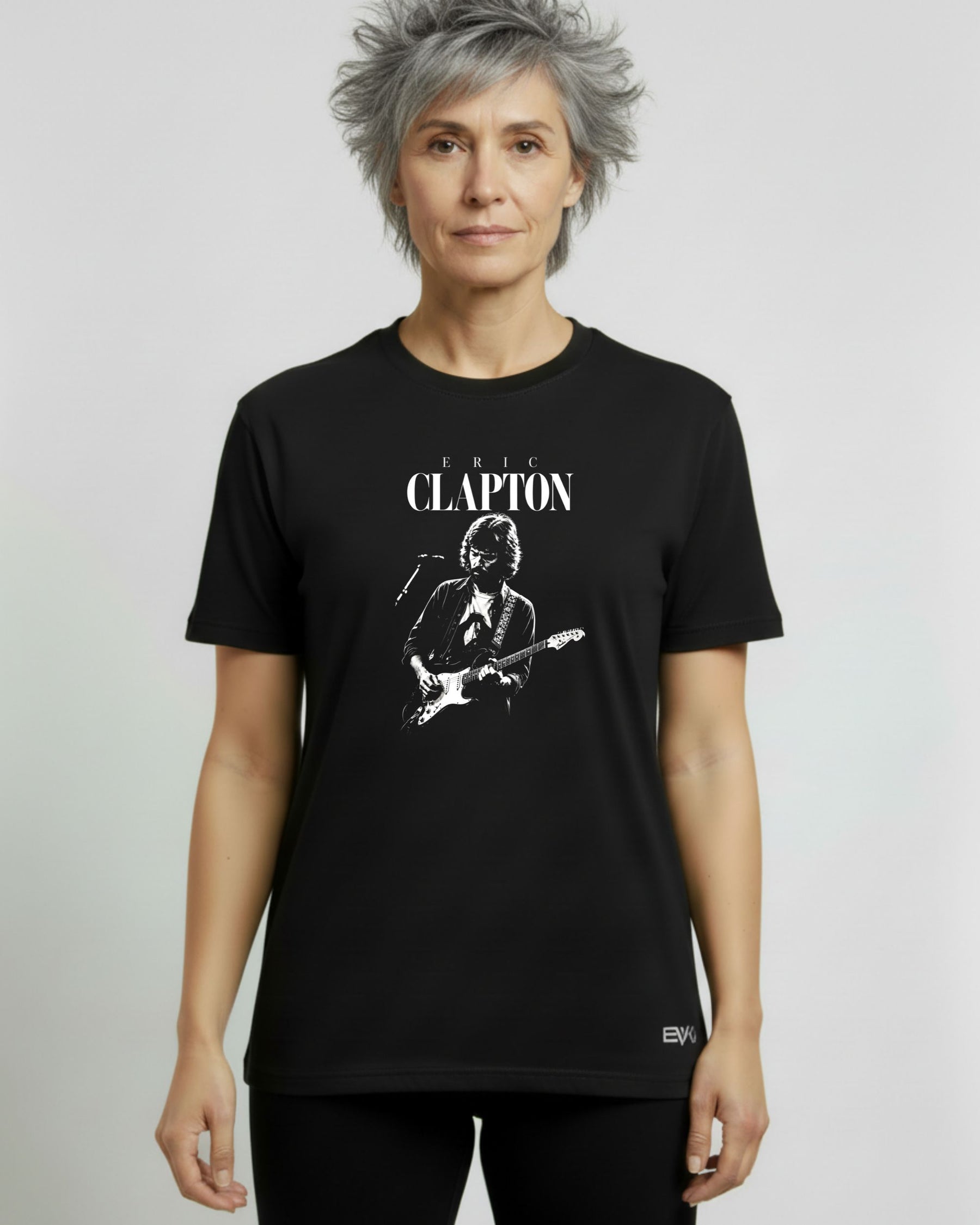 Camiseta Eric Clapton – Black and White