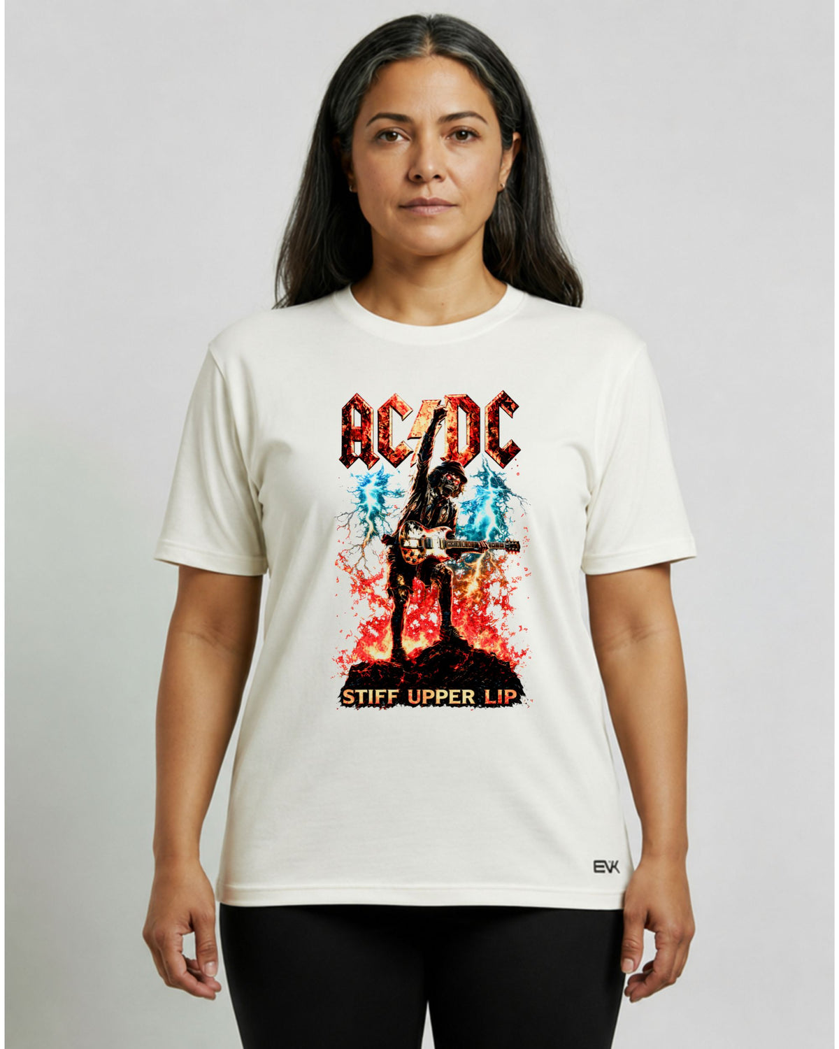 Camiseta Off-White AC/DC – Stiff Upper Lip
