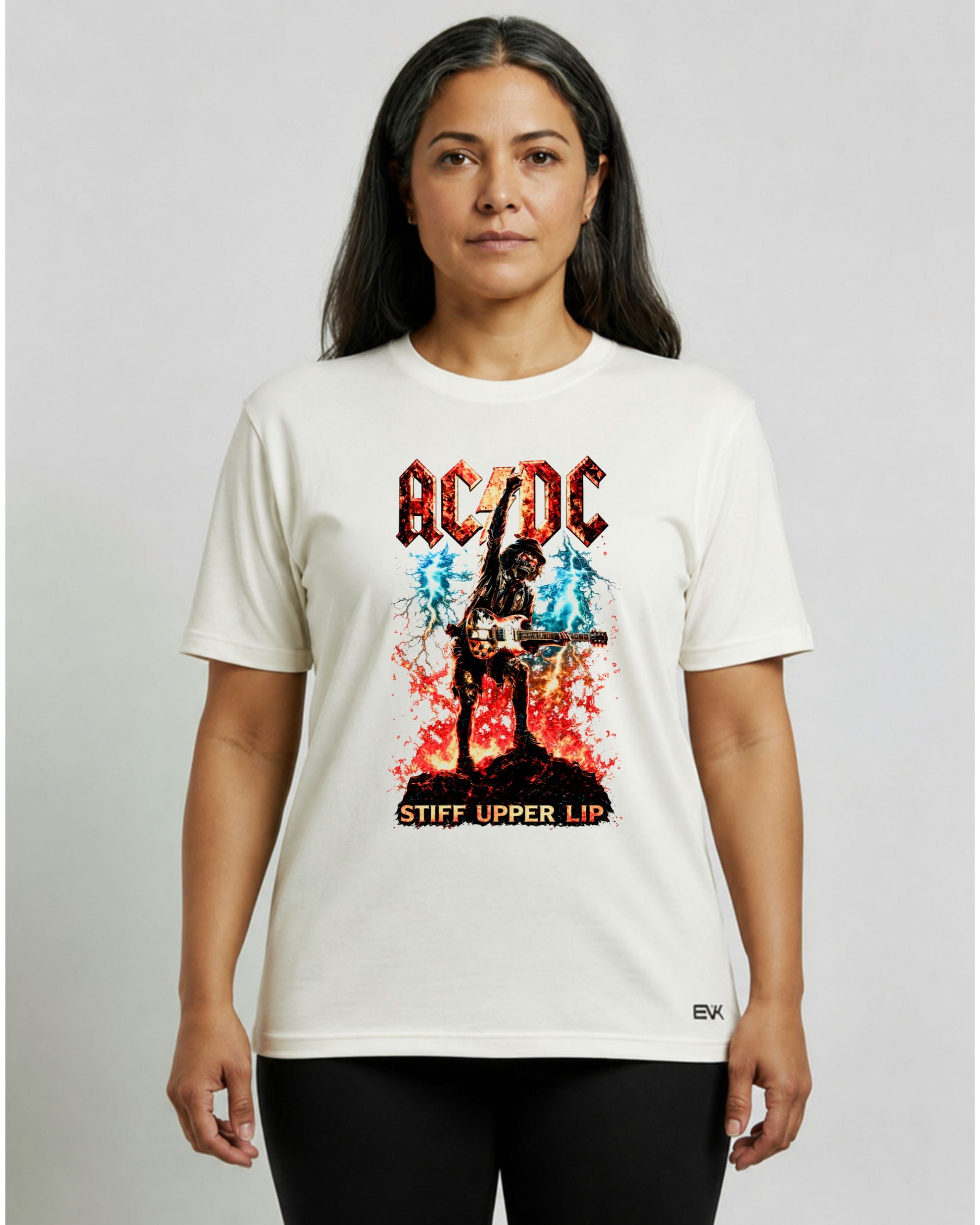 Camiseta Off-White AC/DC – Stiff Upper Lip