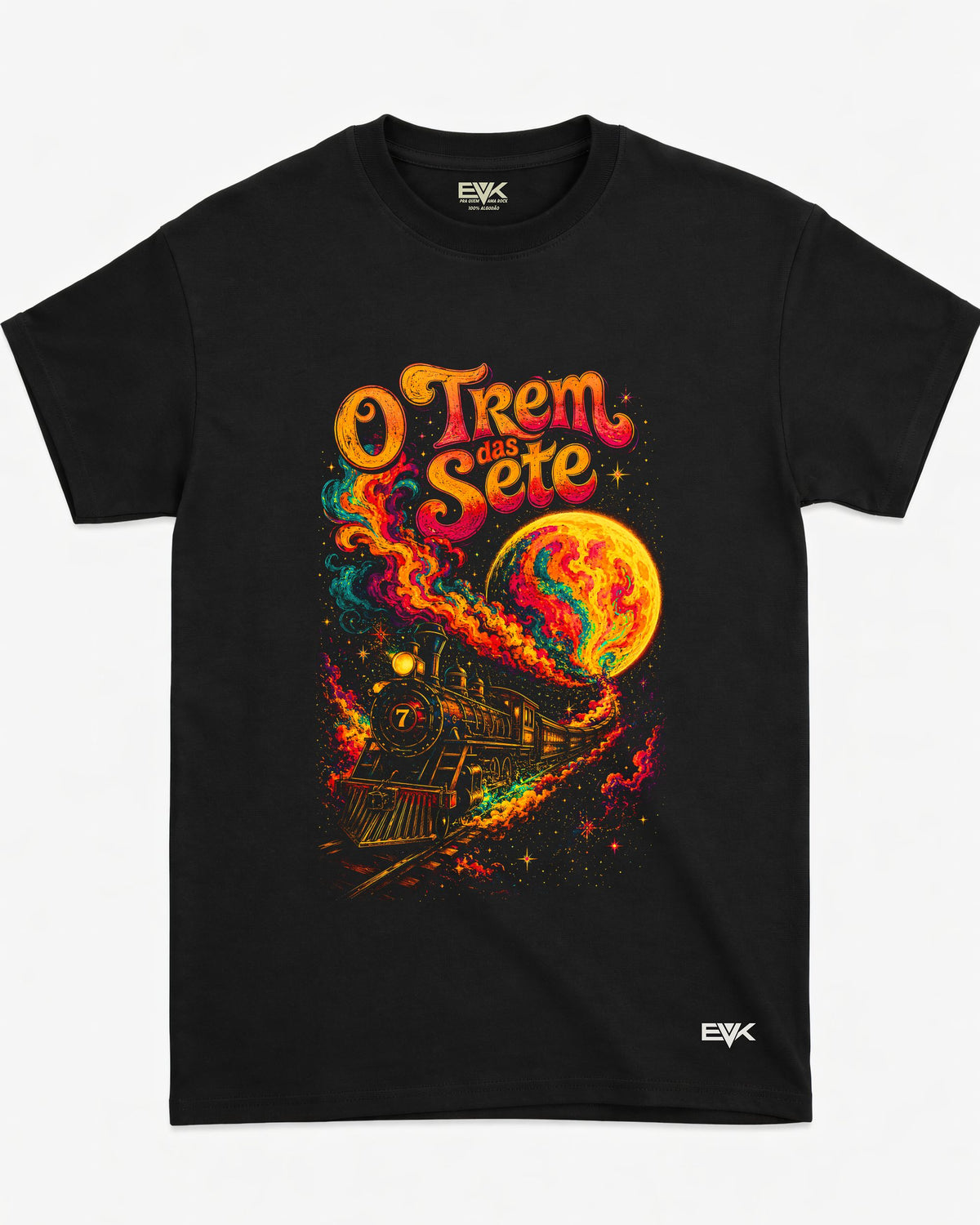 Camiseta Raul Seixas – O Trem das Sete